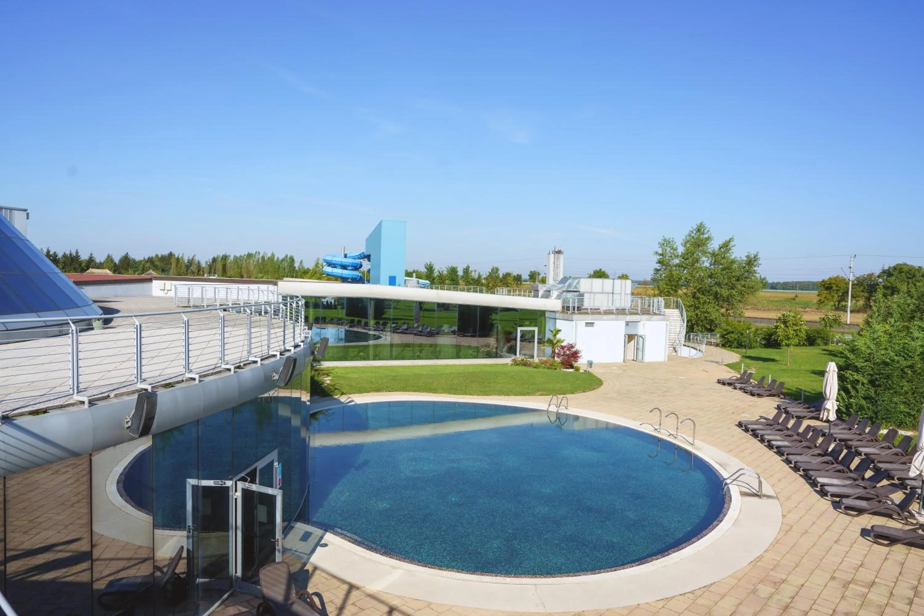 Pool view in Mjus Resort & Thermal Park