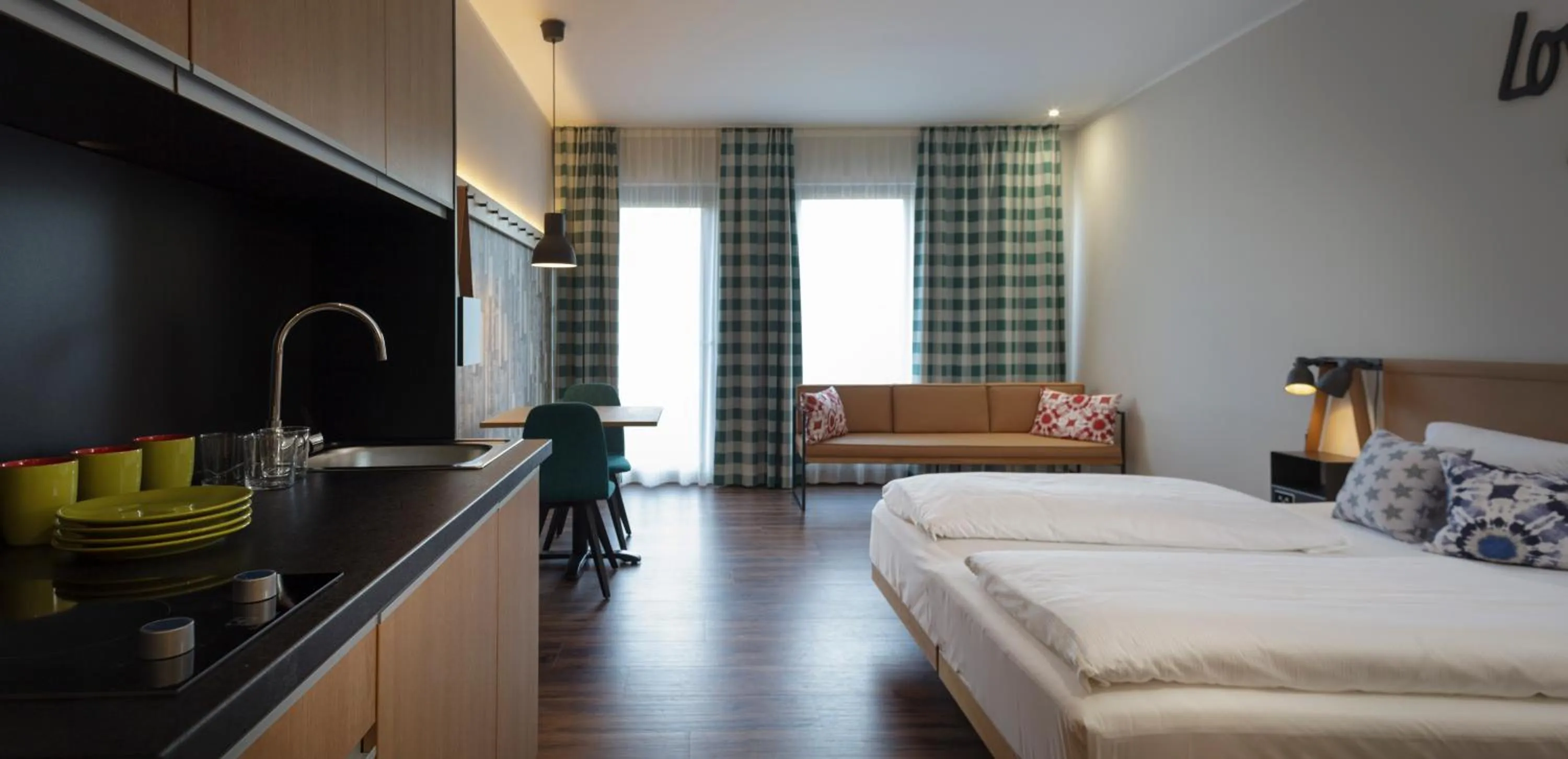 Bed in Mjus Resort & Thermal Park