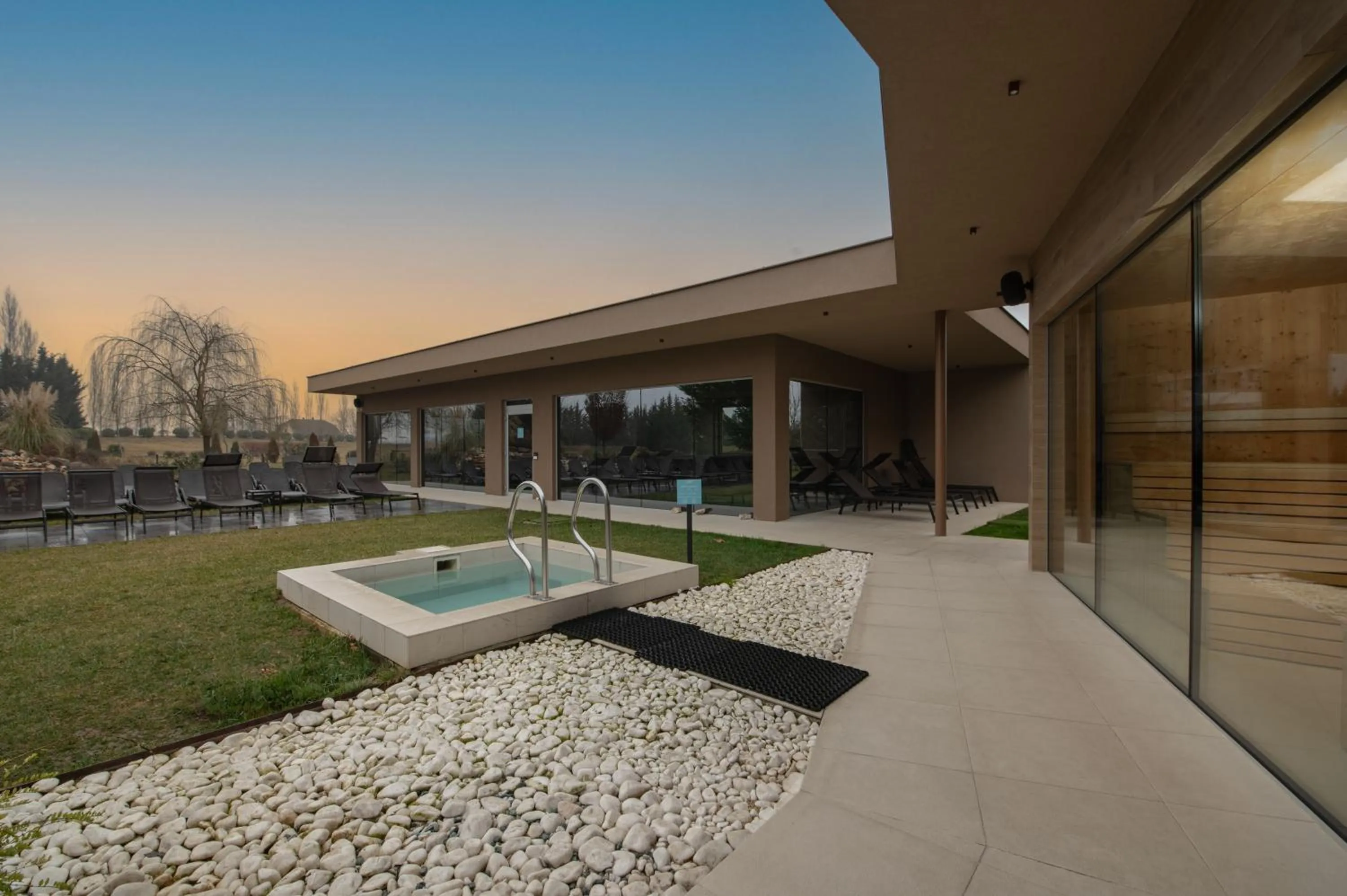 Sauna in Mjus Resort & Thermal Park