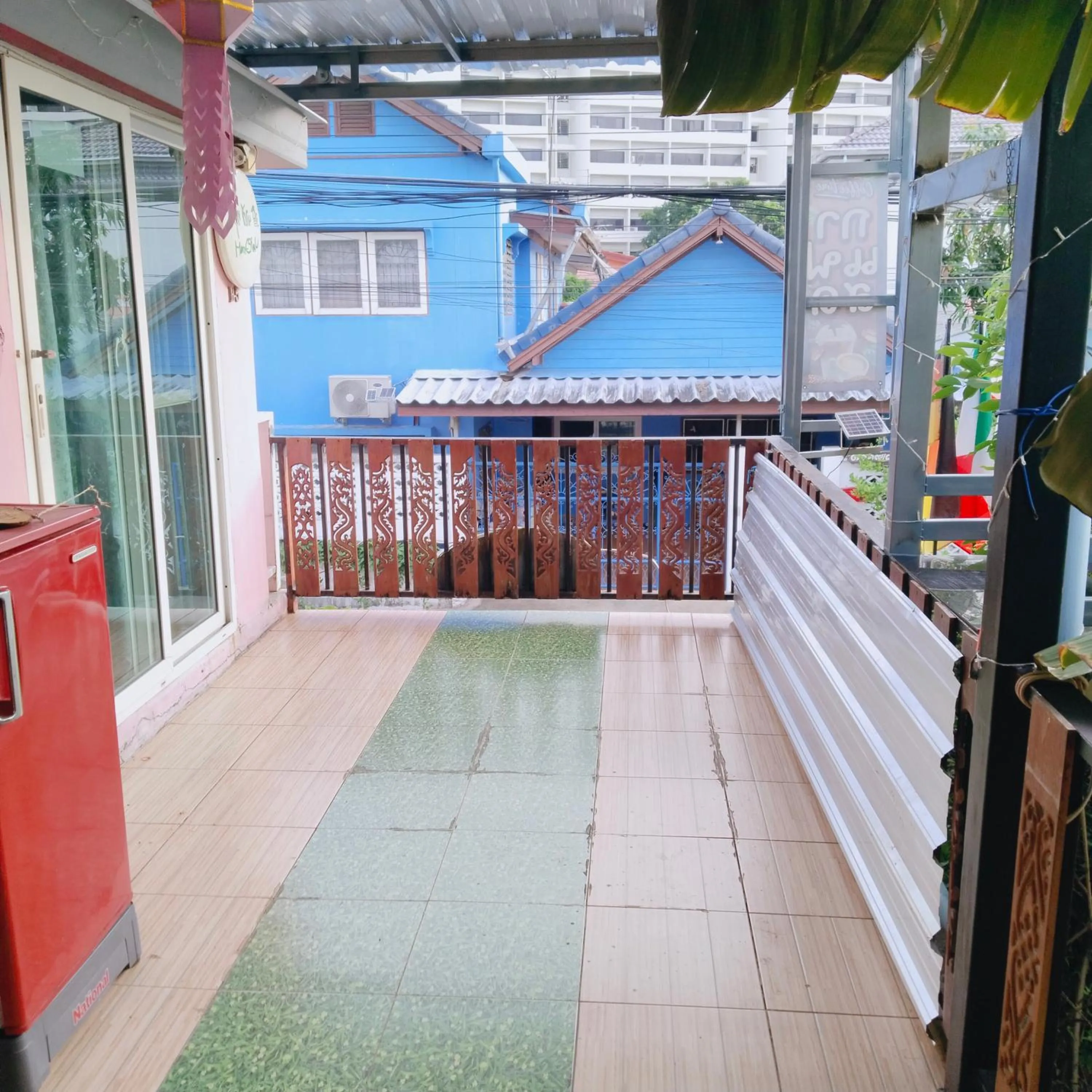 Balcony/Terrace in Ban Kru Ae HomeHostel