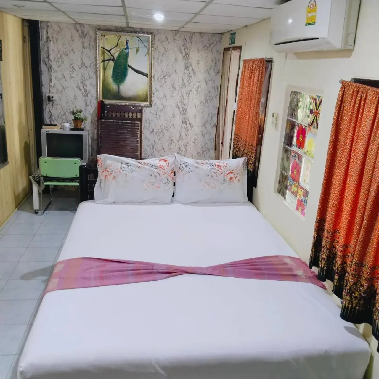 King Room with Garden View in Ban Kru Ae HomeHostel King Room with Garden View in Ban Kru Ae HomeHostel