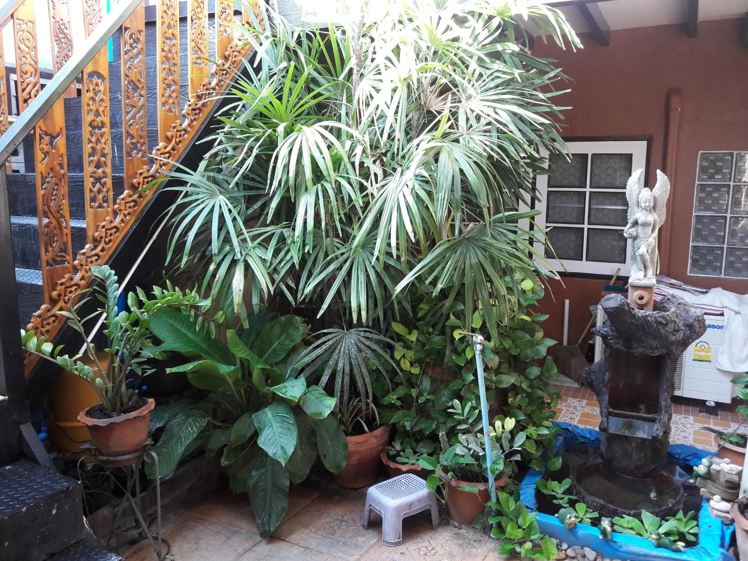 Garden in Ban Kru Ae HomeHostel