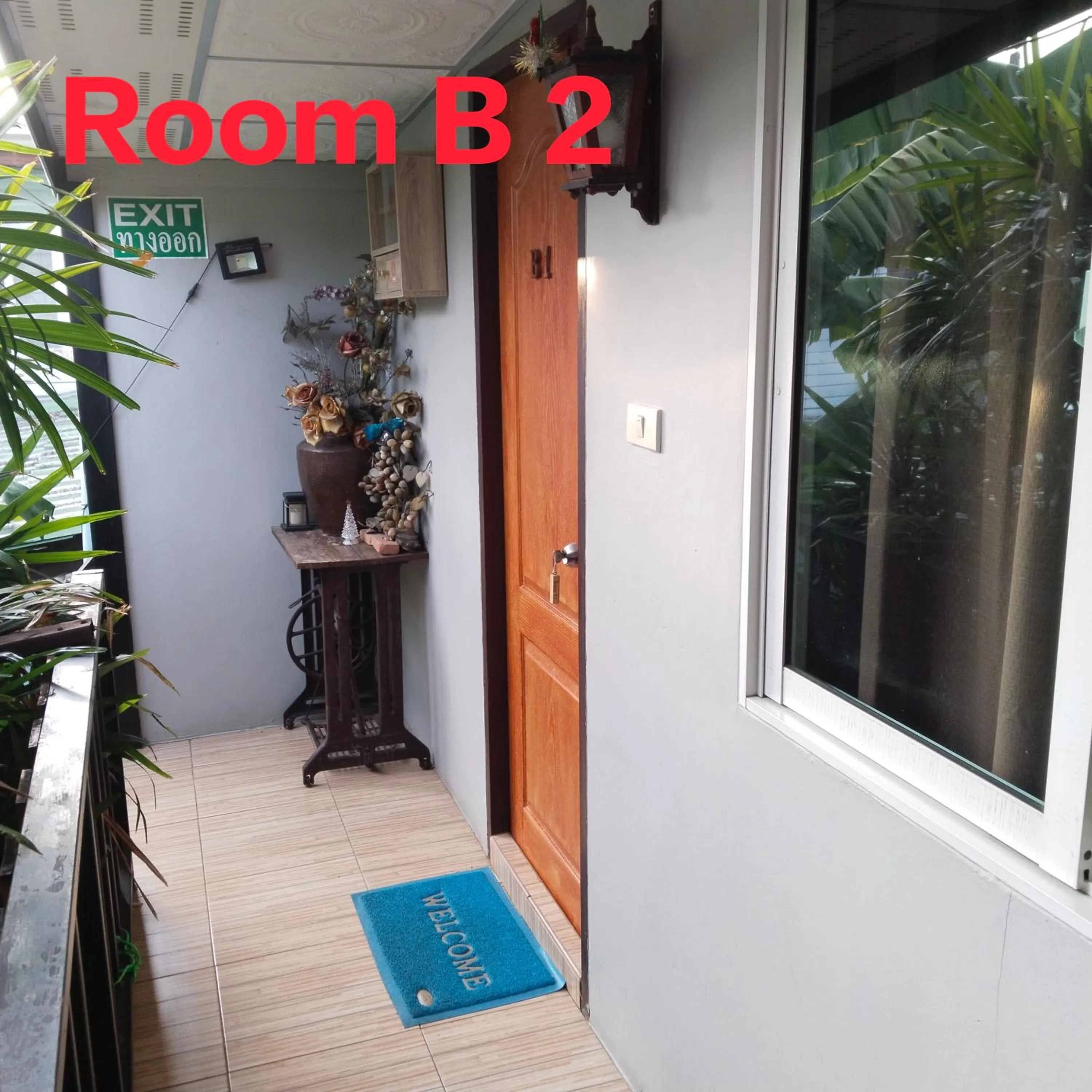 Balcony/Terrace in Ban Kru Ae HomeHostel