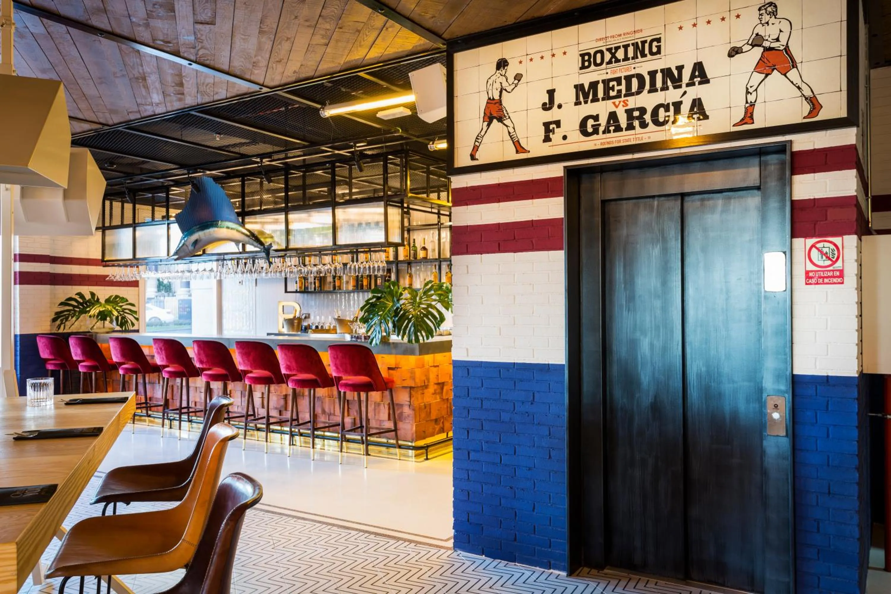 Lounge or bar in Only YOU Hotel Atocha