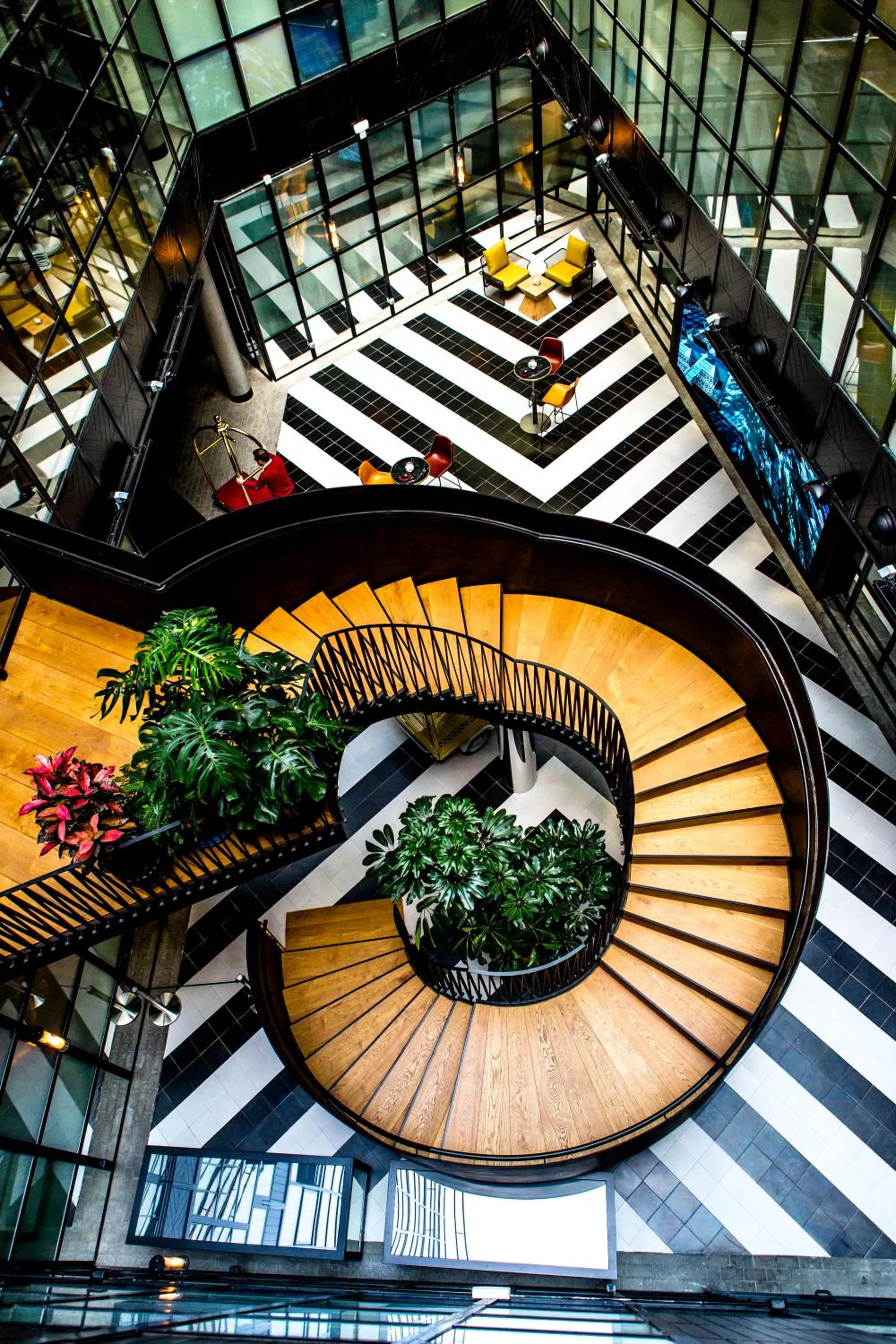 Decorative detail in Only YOU Hotel Atocha