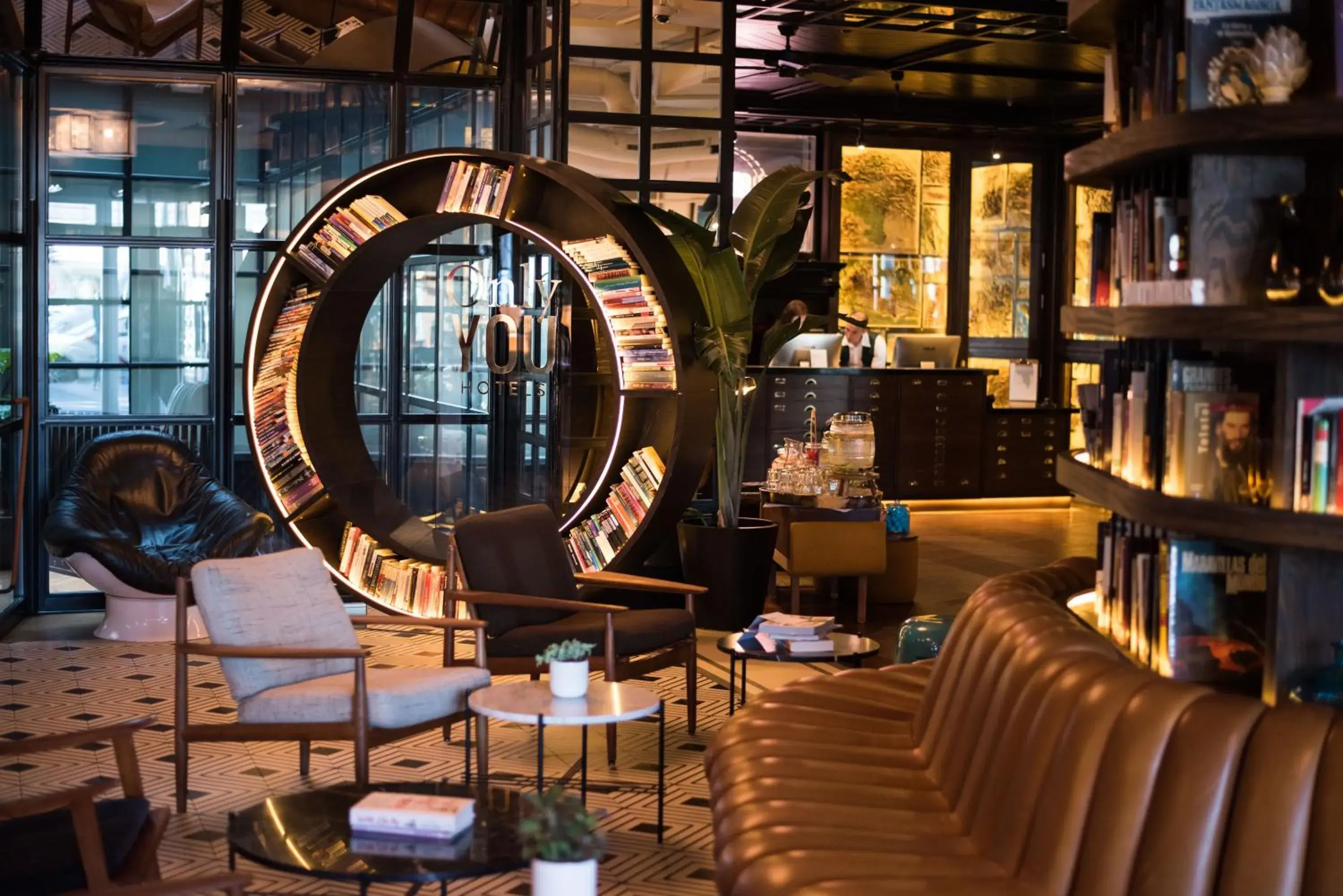 Lobby or reception in Only YOU Hotel Atocha Lobby or reception in Only YOU Hotel Atocha