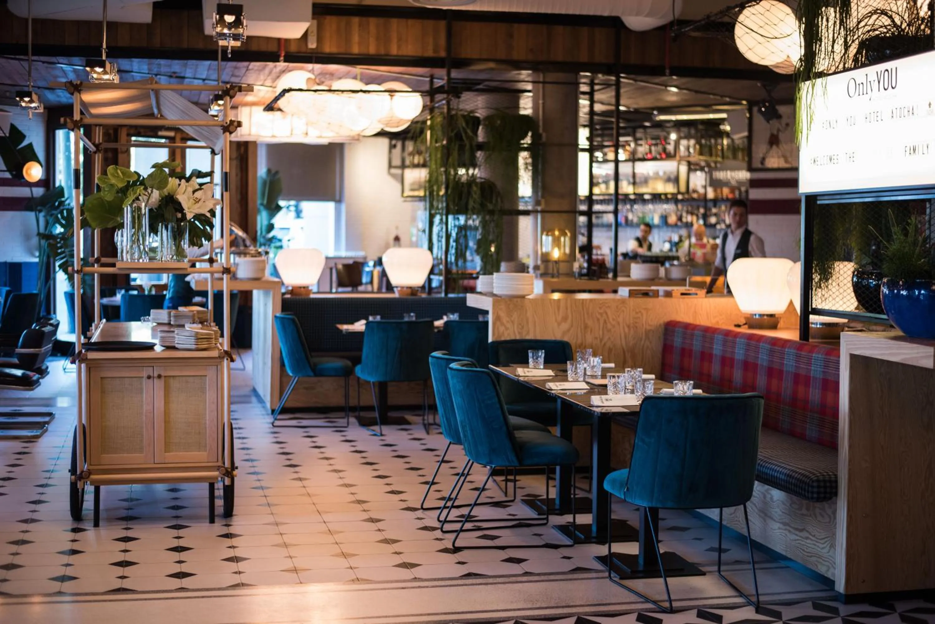 Restaurant/places to eat in Only YOU Hotel Atocha