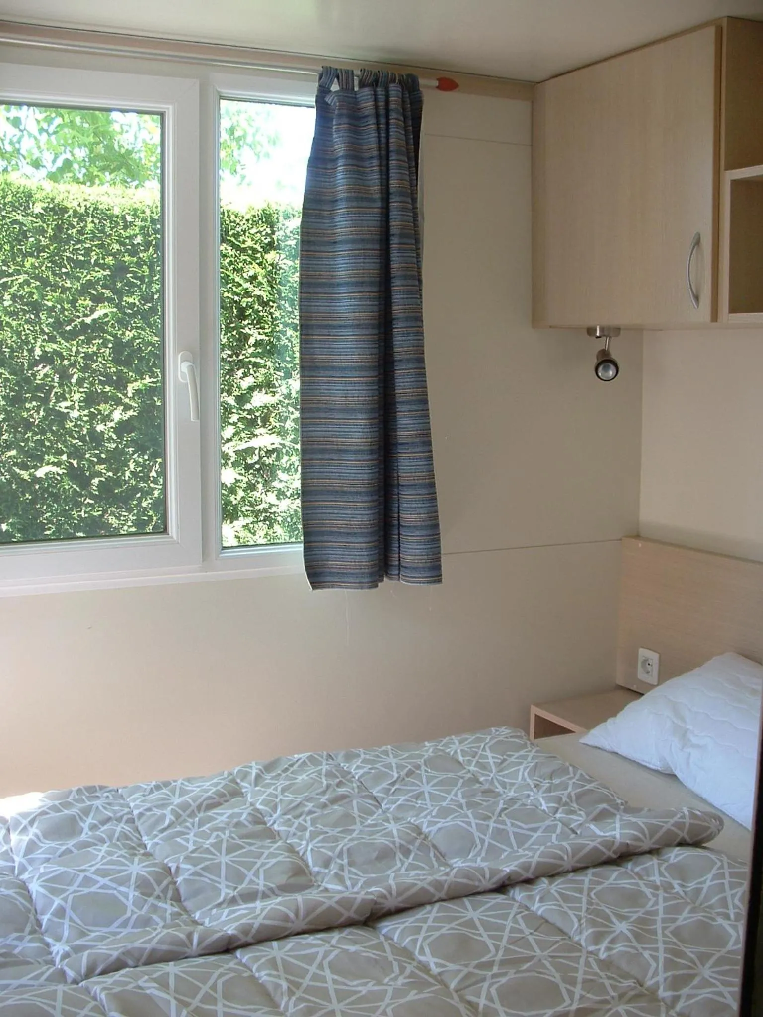 Bedroom, Bed in Mobilhome Angel