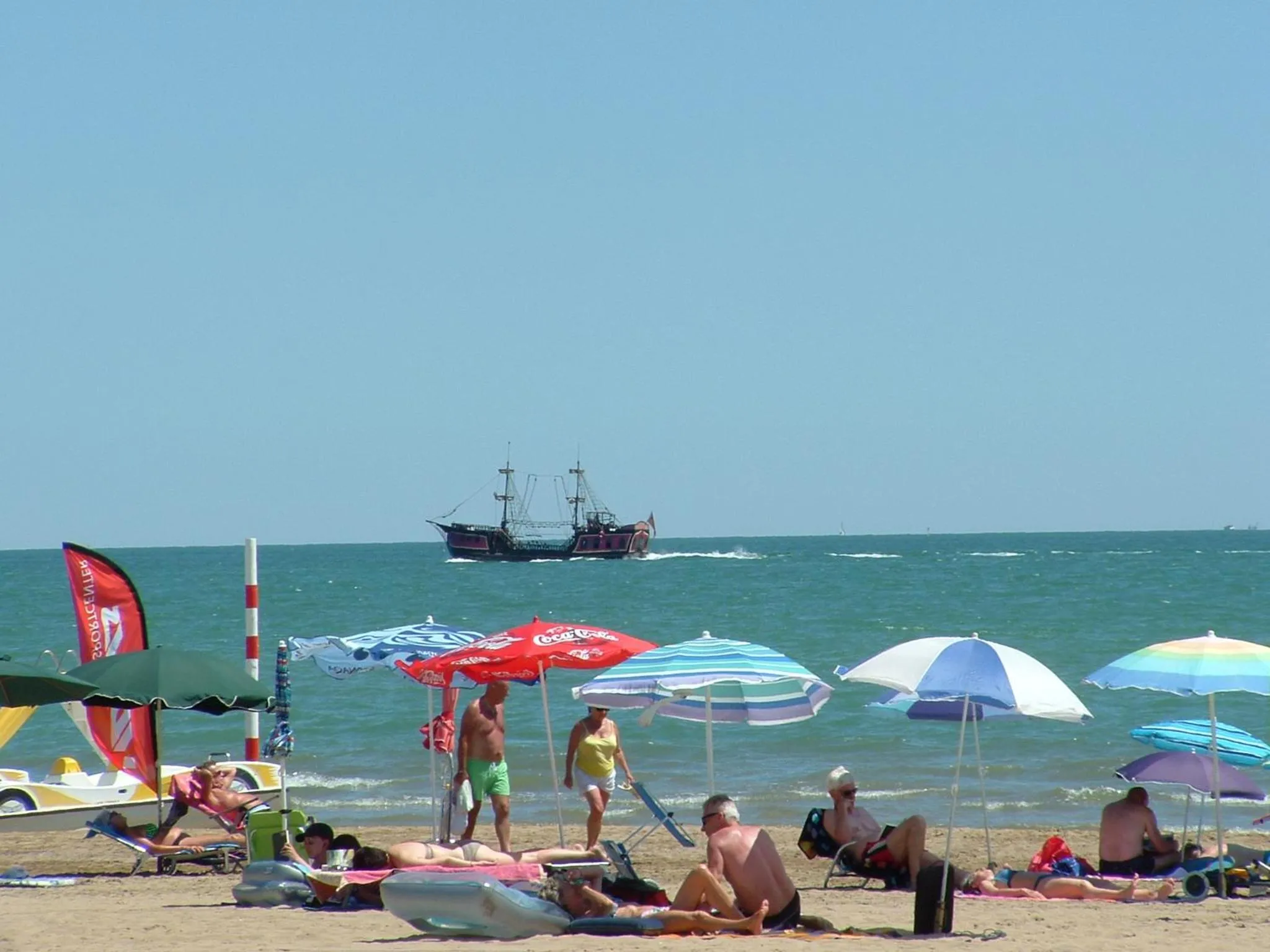 Beach in Mobilhome Angel