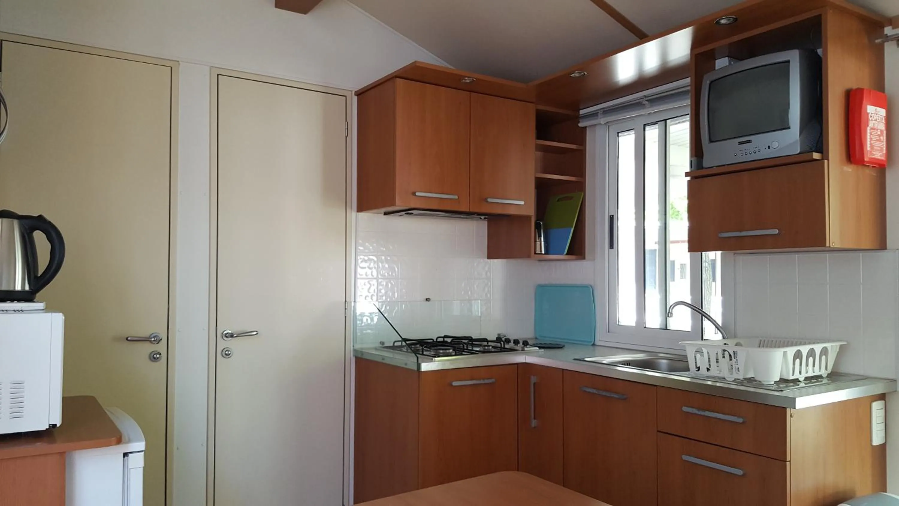 Kitchen or kitchenette in Mobilhome Angel