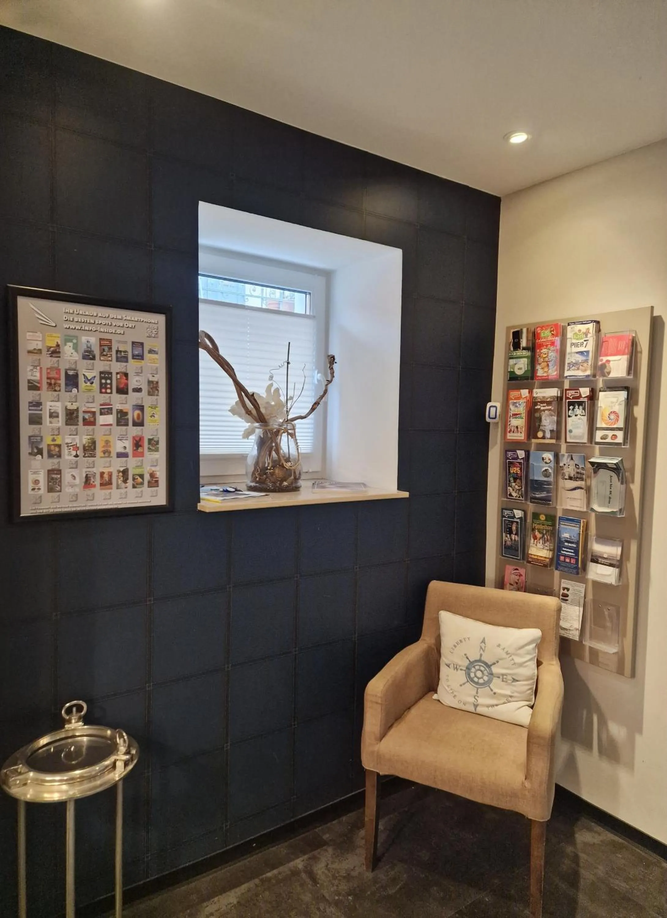 Lobby or reception in Ostseehotel Warnemünde