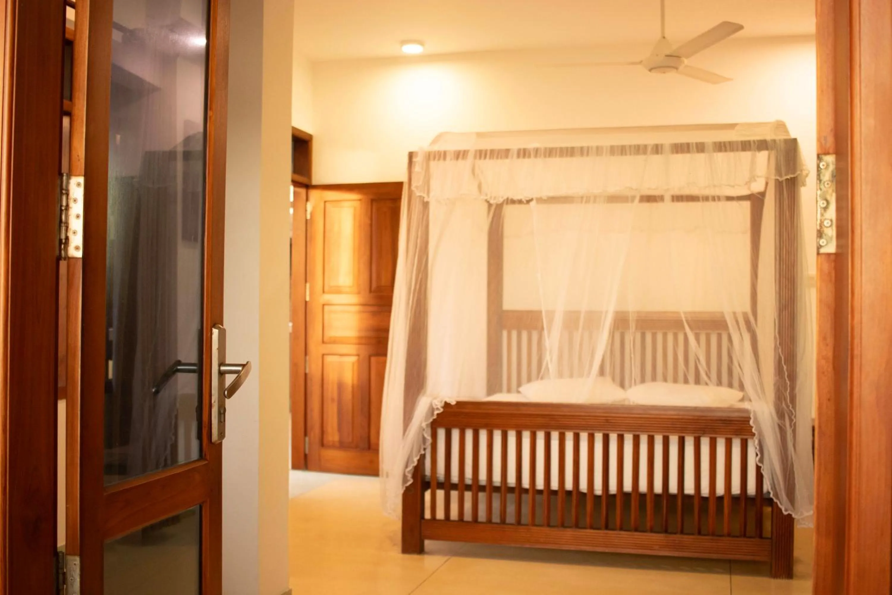 Bed in Hotel Coconut Bar Sea Lodge