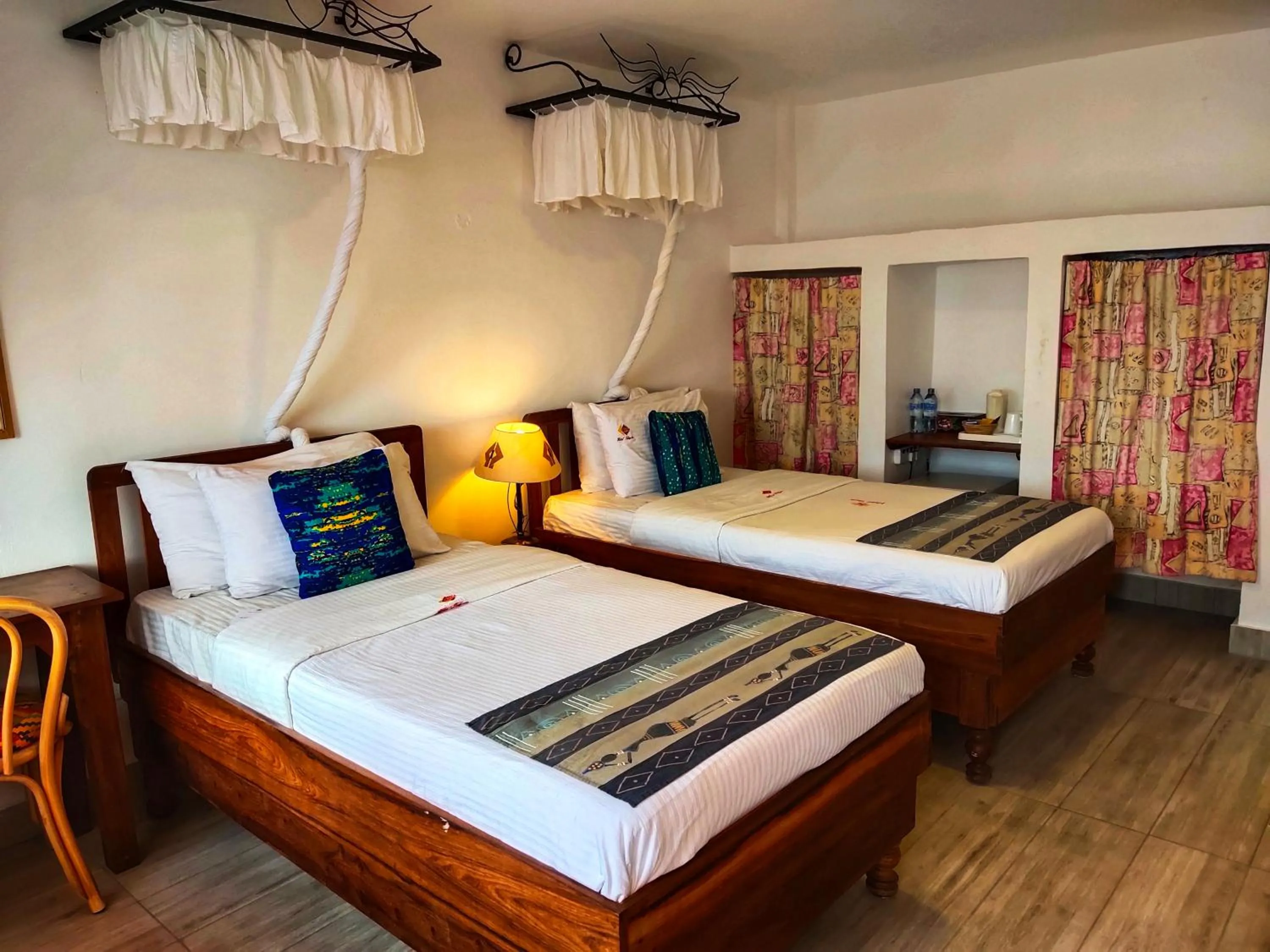 Bed in Hotel Tilapia