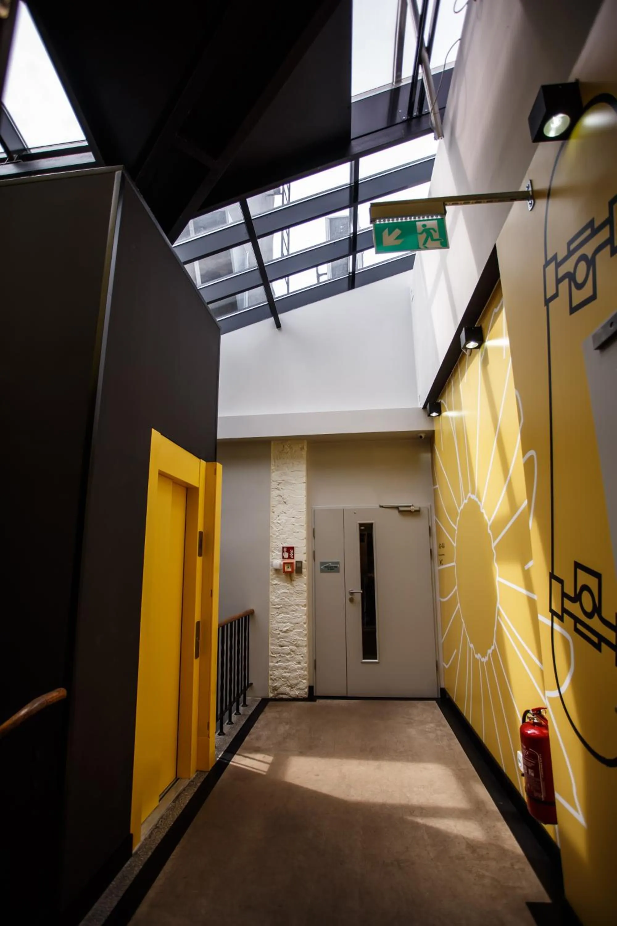 Property building in Safestay Warsaw Old Town