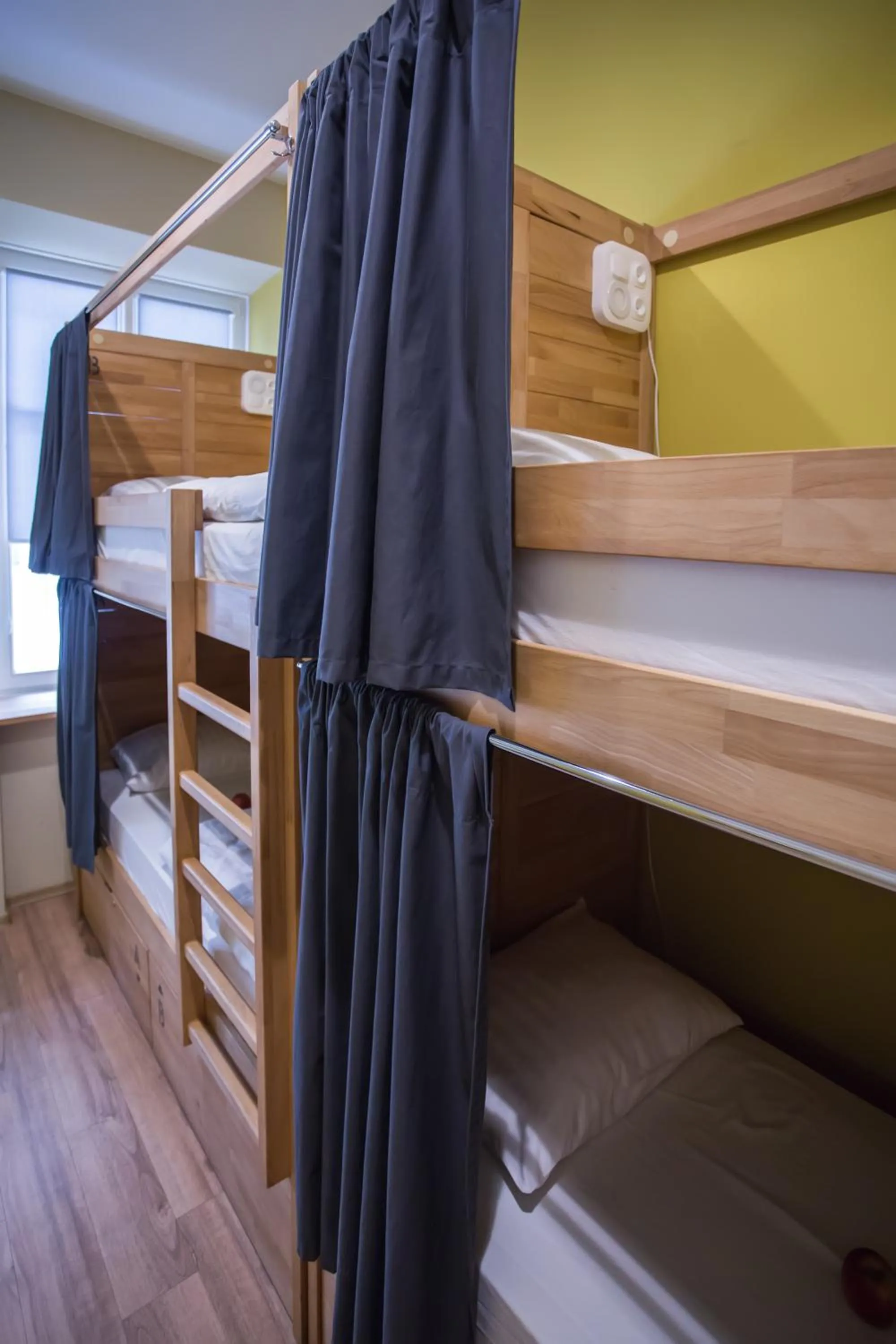 bunk bed, Bed in Safestay Warsaw Old Town