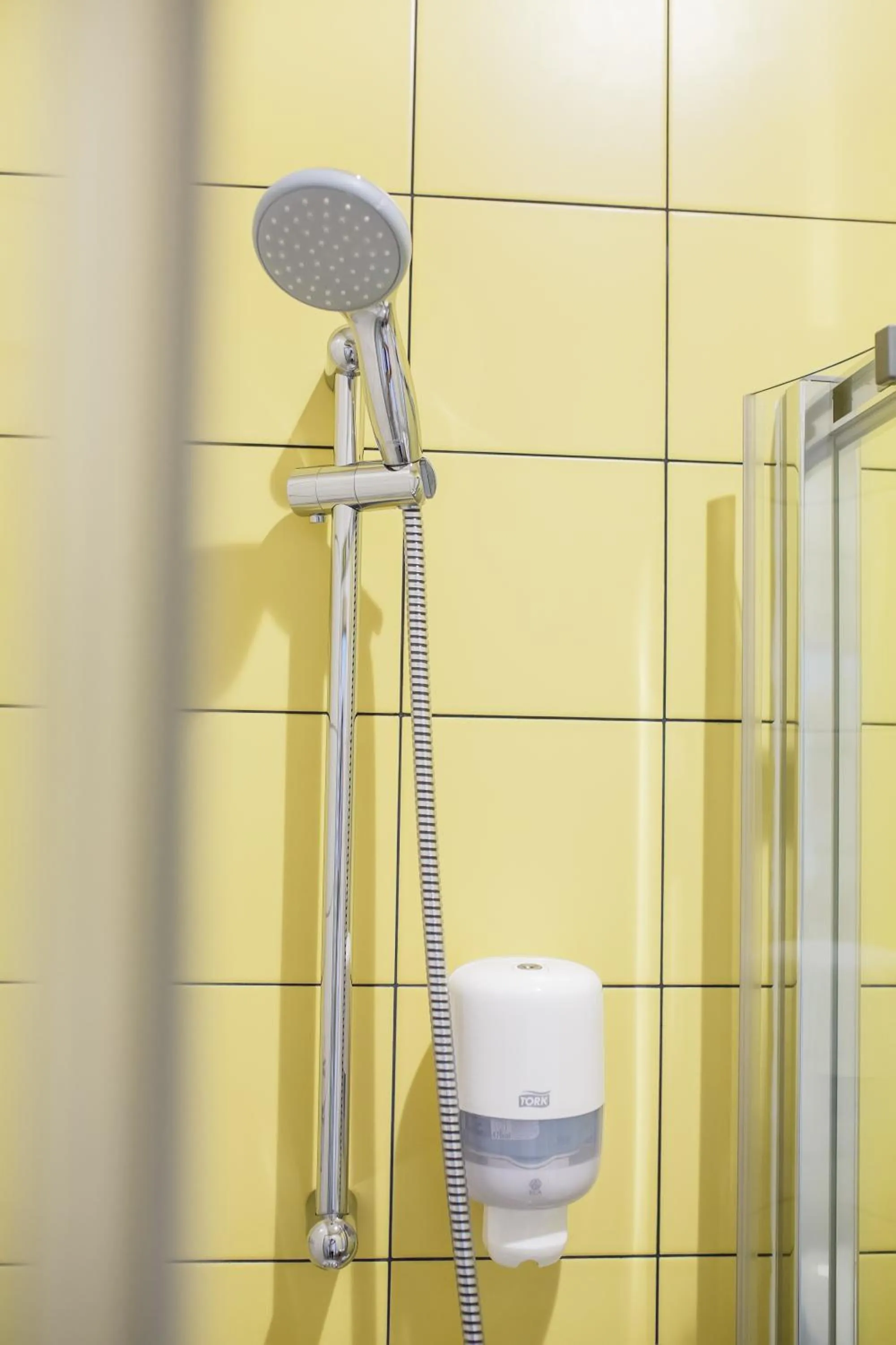 Shower in Safestay Warsaw Old Town