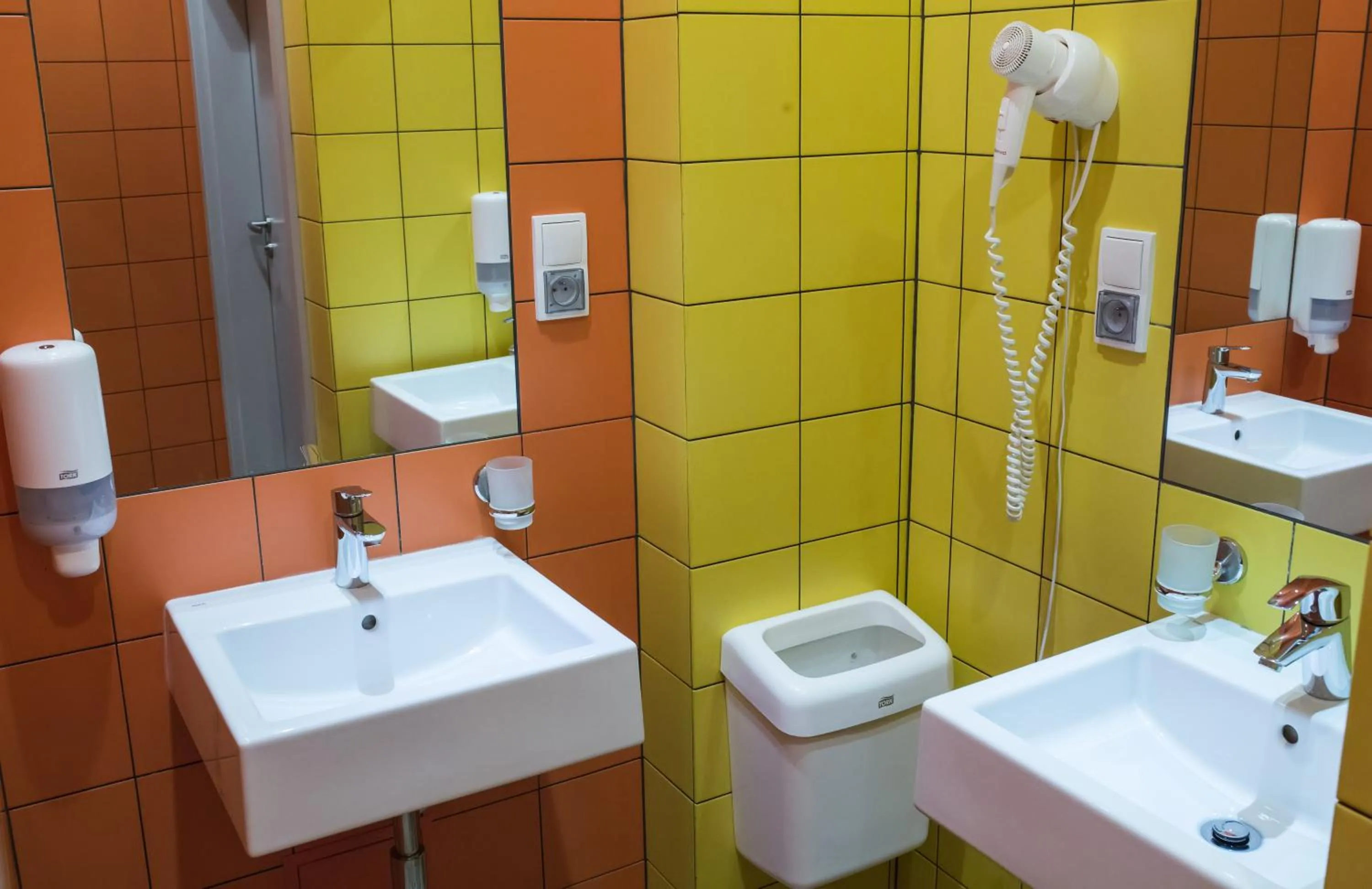 Bathroom in Safestay Warsaw Old Town