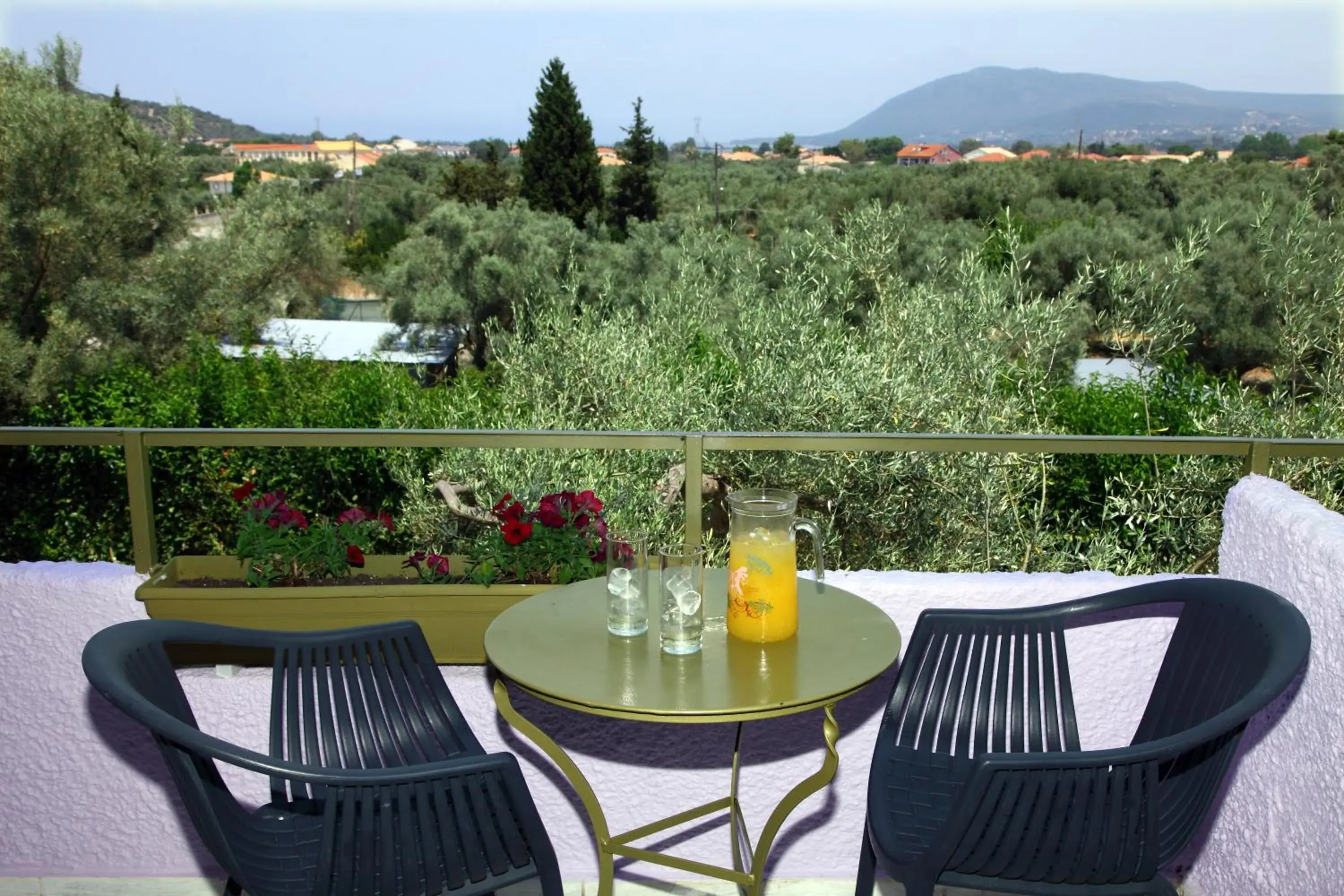 Garden view in Summer House Louisa Garden view in Summer House Louisa