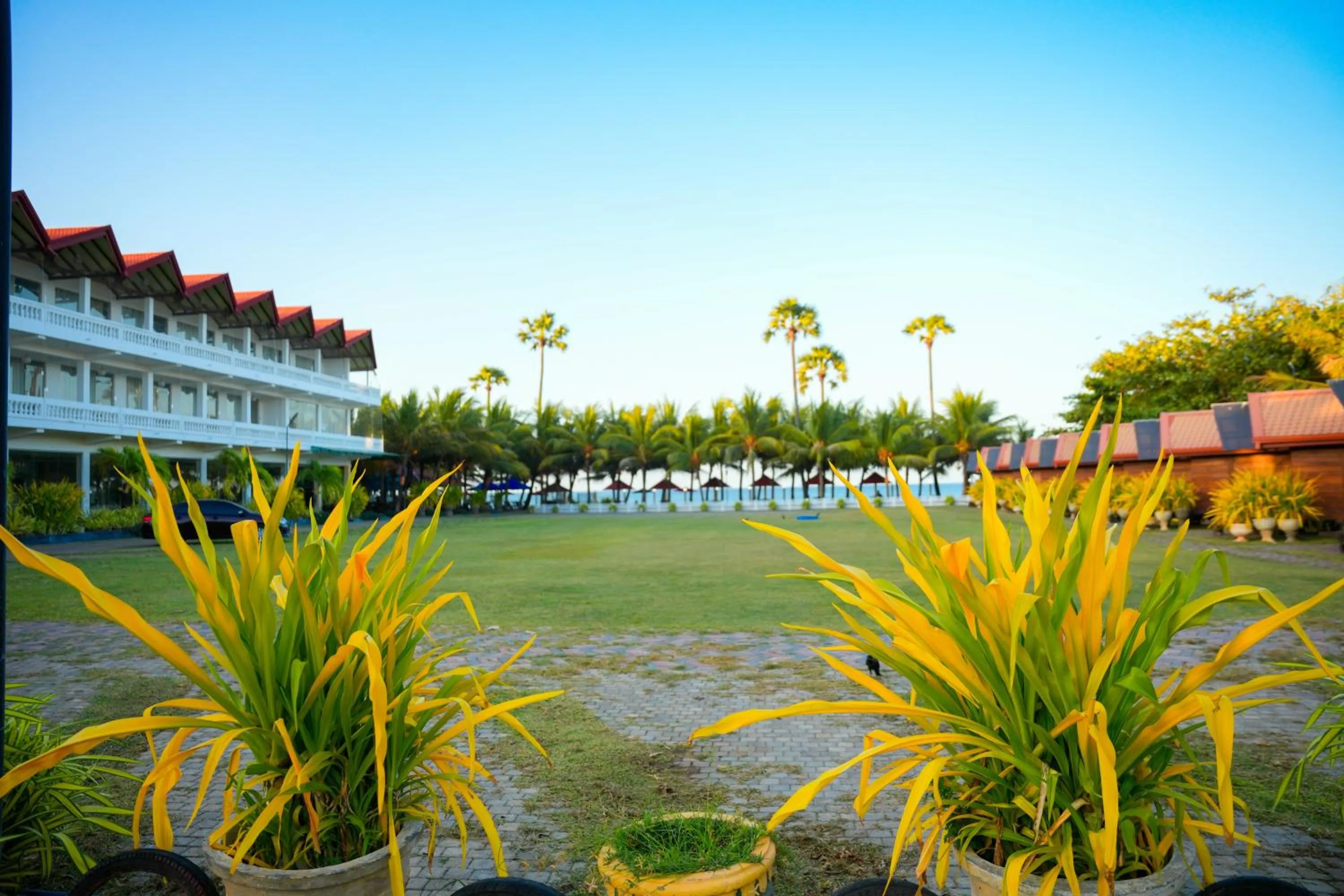 Property building in JKAB Beach Resort