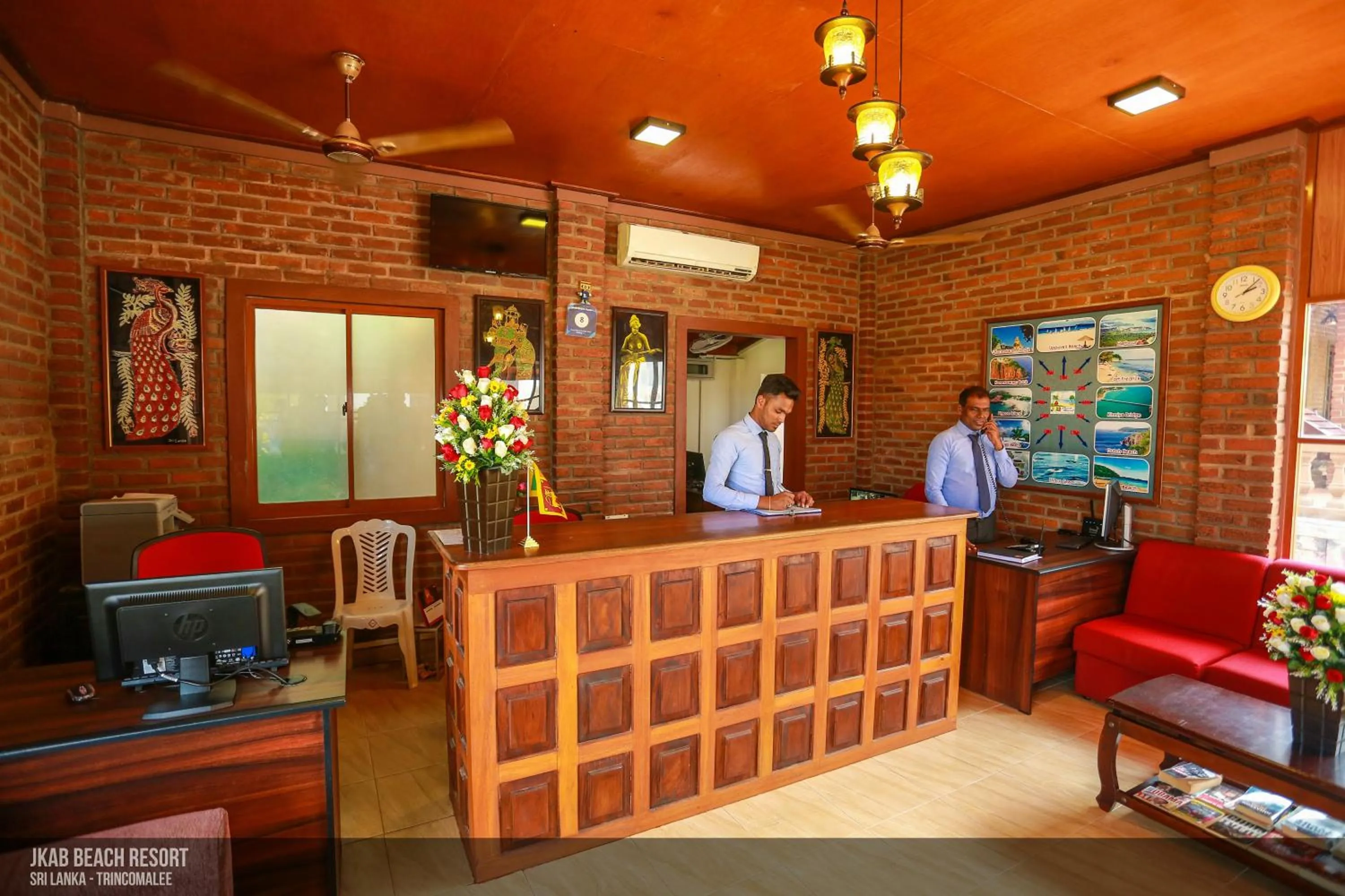 Staff in JKAB Beach Resort