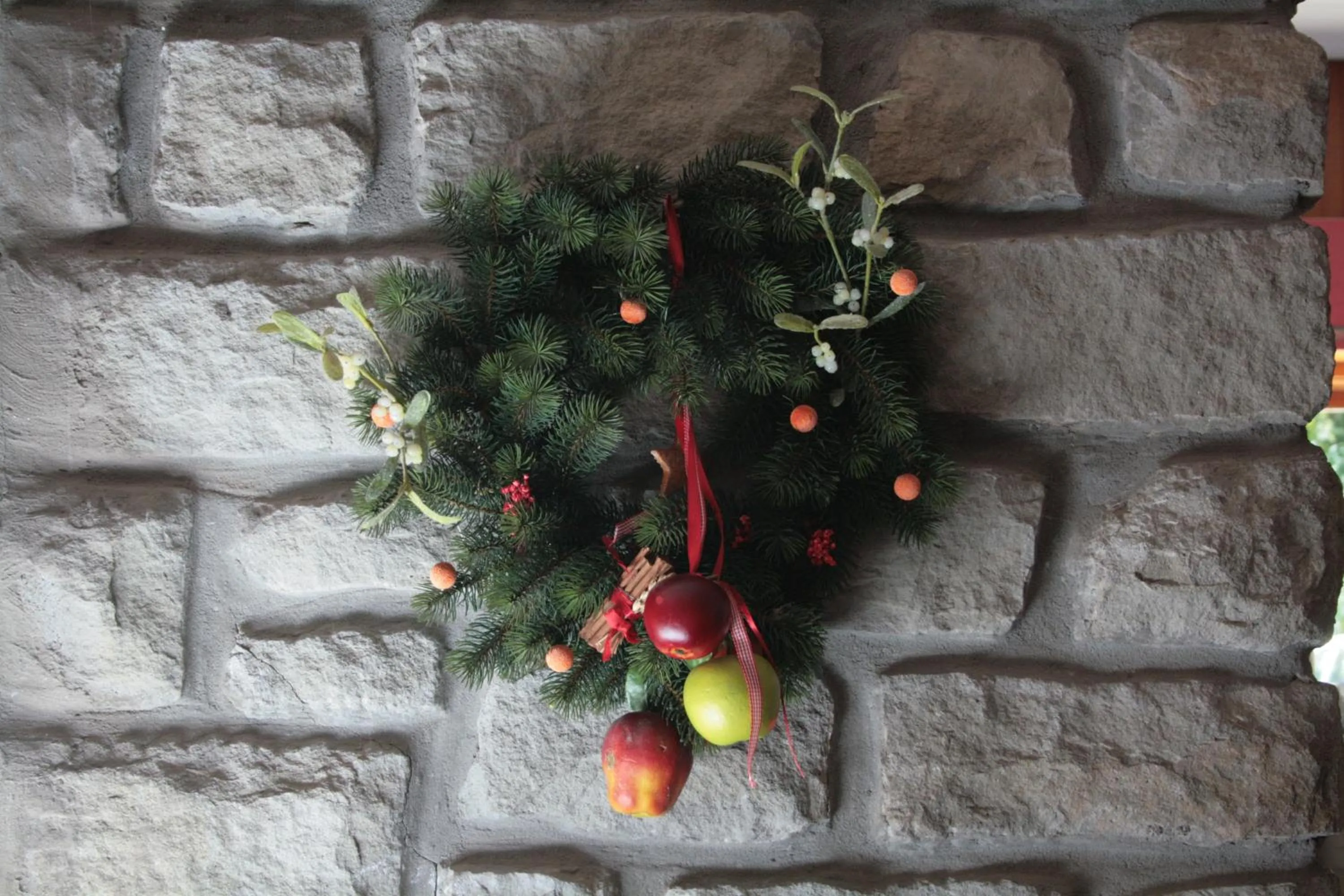 Decorative detail in Hotel Tirolo