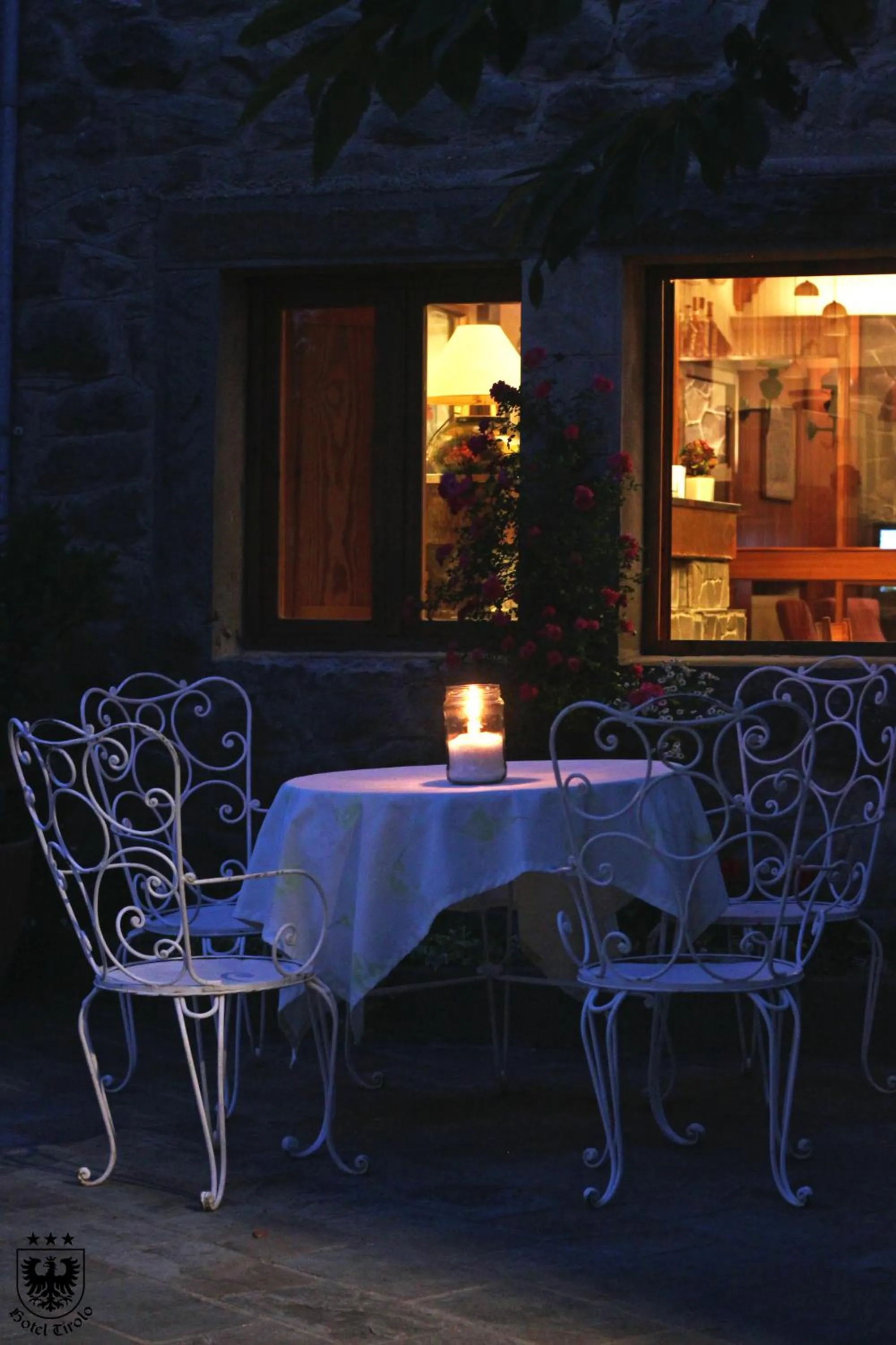 Patio in Hotel Tirolo