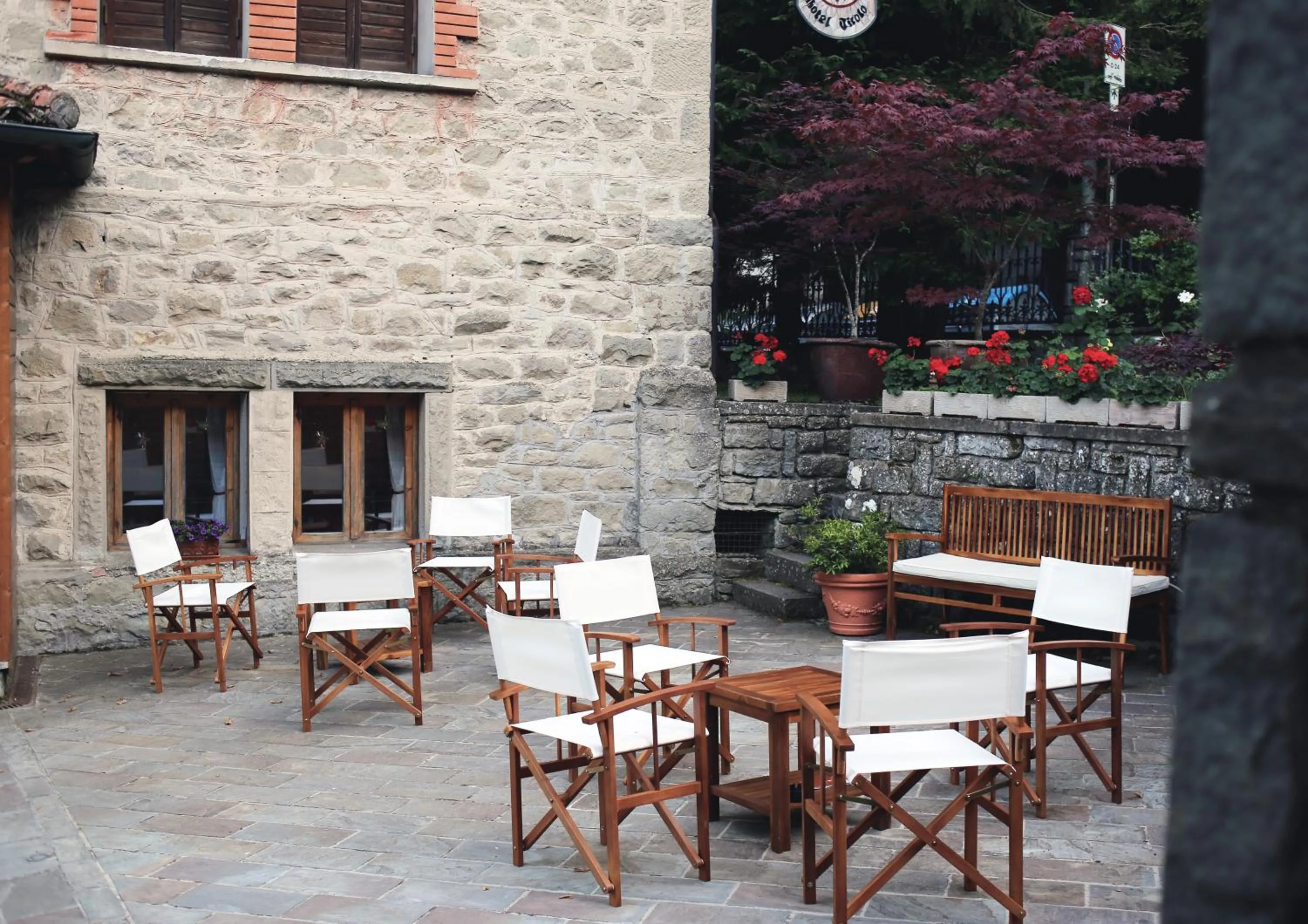 Garden in Hotel Tirolo