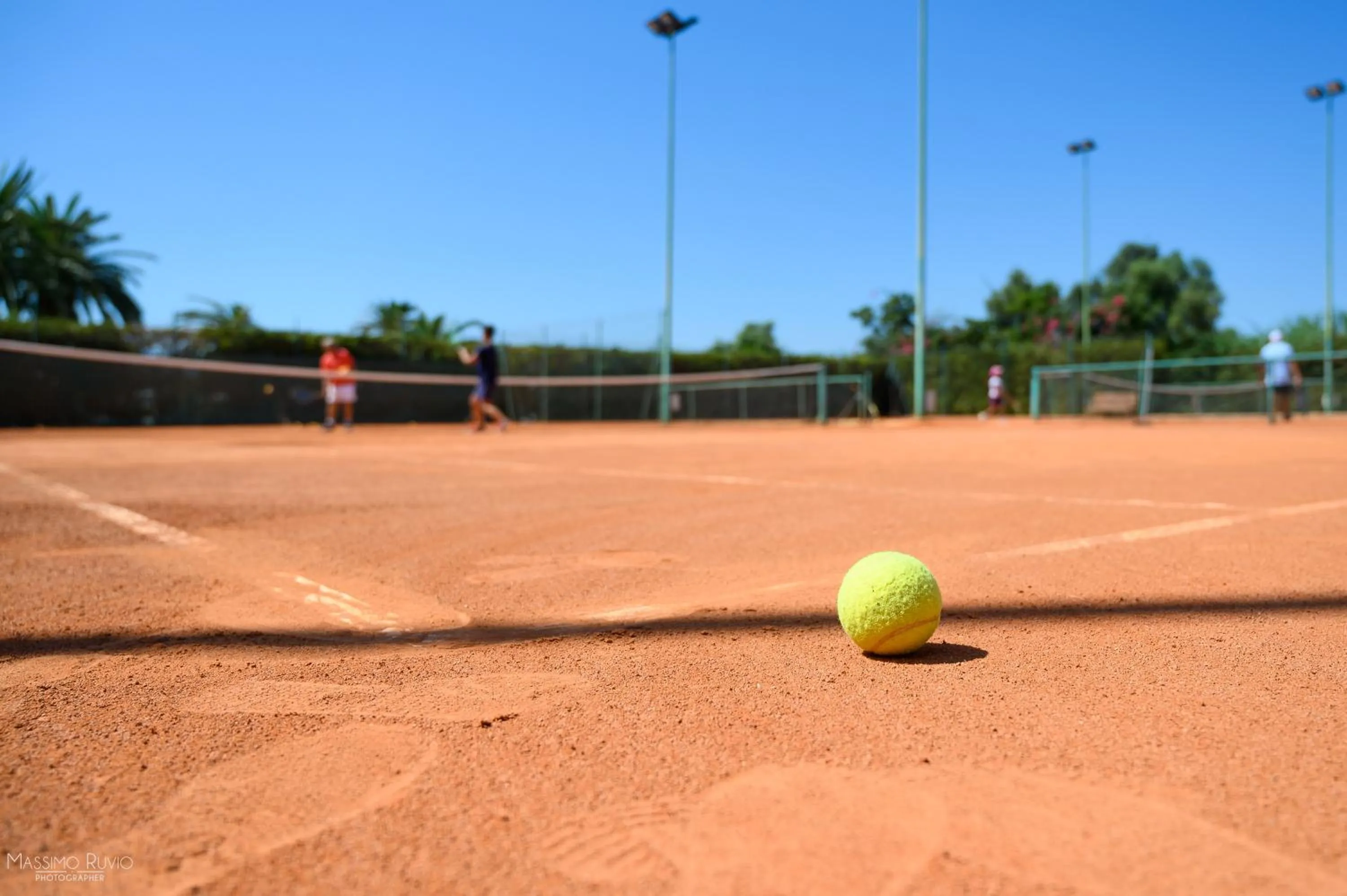 Tennis court in B&B Canneto Beach