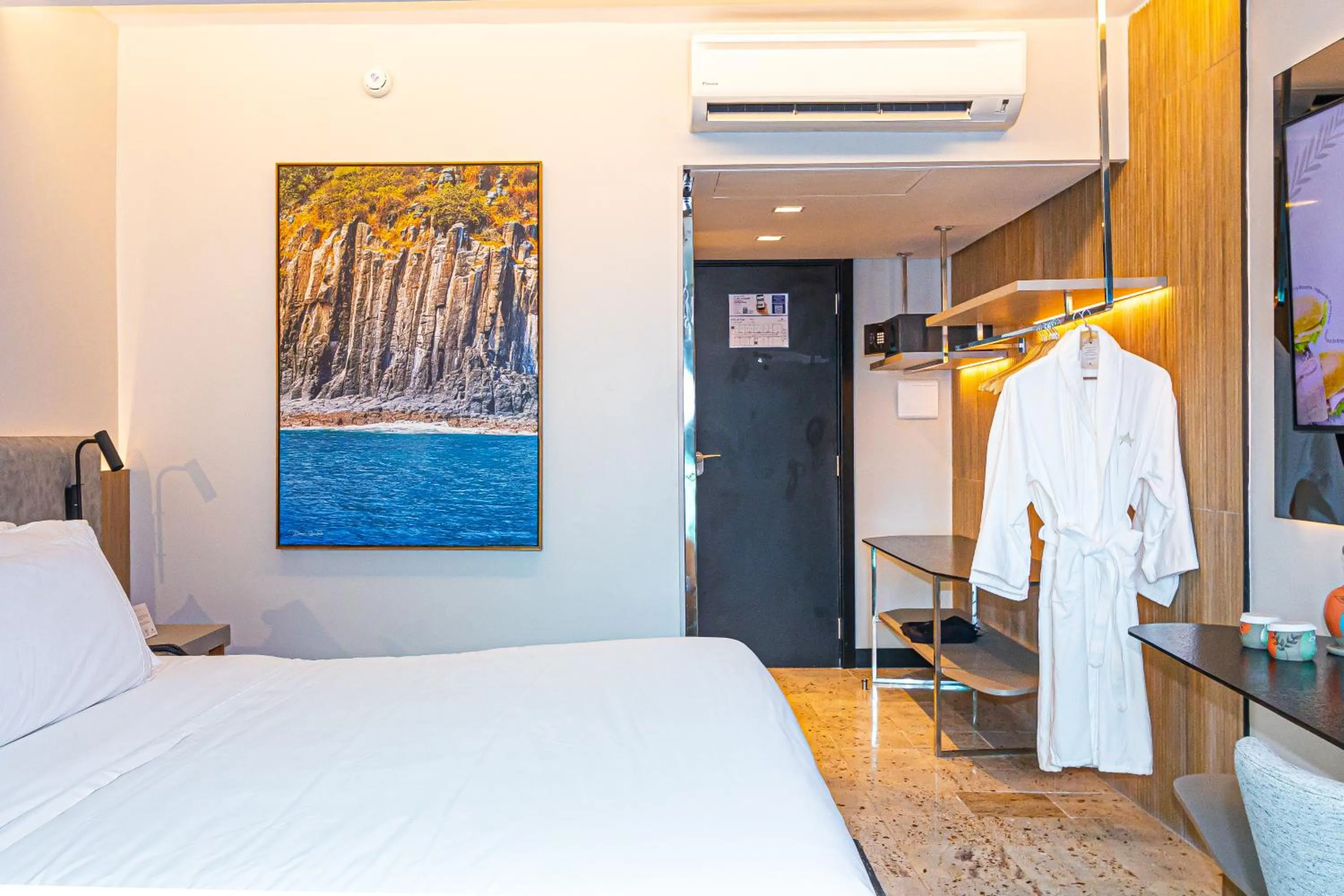 Bed in Hotel Atlante Plaza