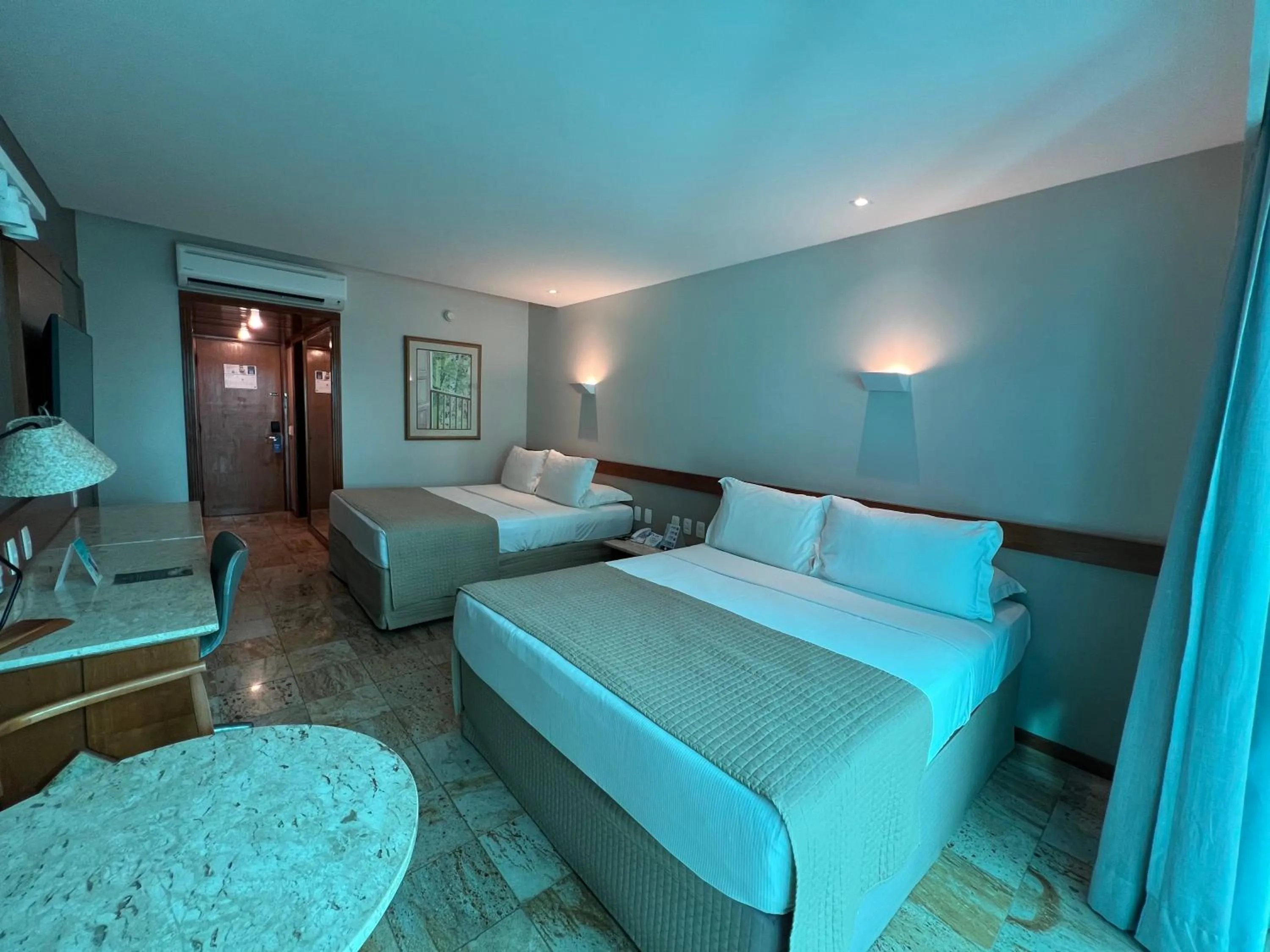 Bed in Hotel Atlante Plaza