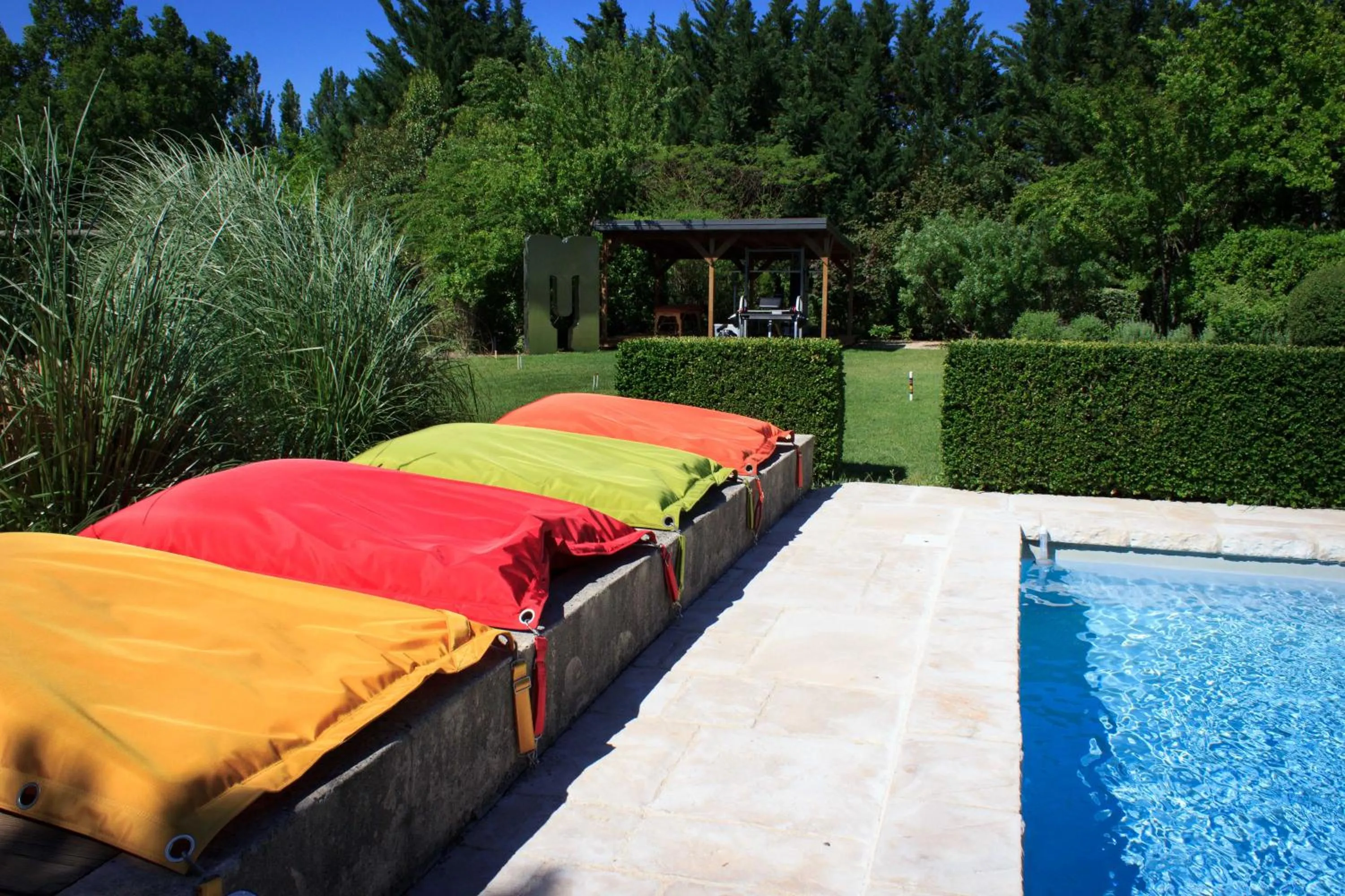 Decorative detail in Les Carmes and spa