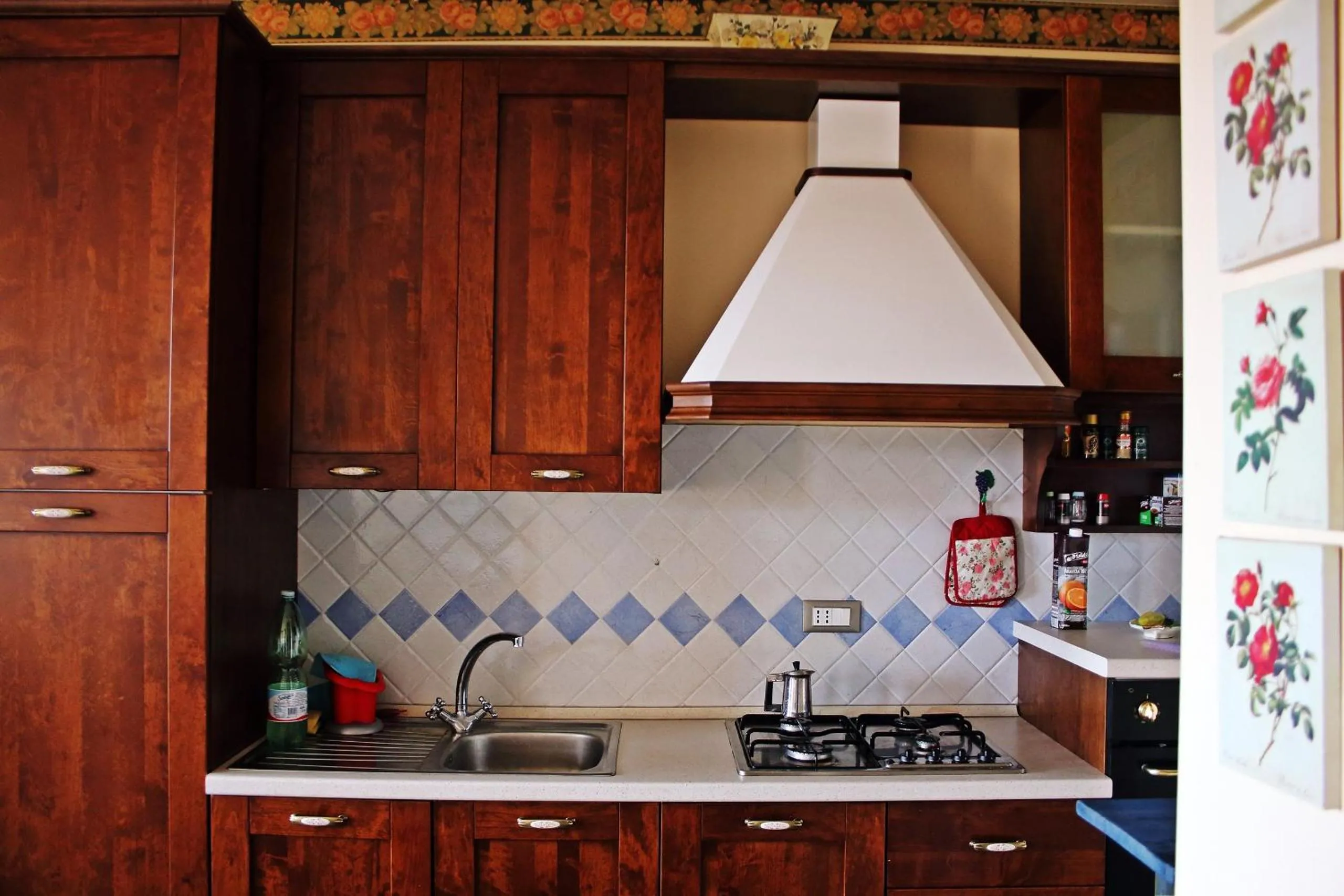 Kitchen or kitchenette in Appartamento Vacanze Magnolia e Glicine