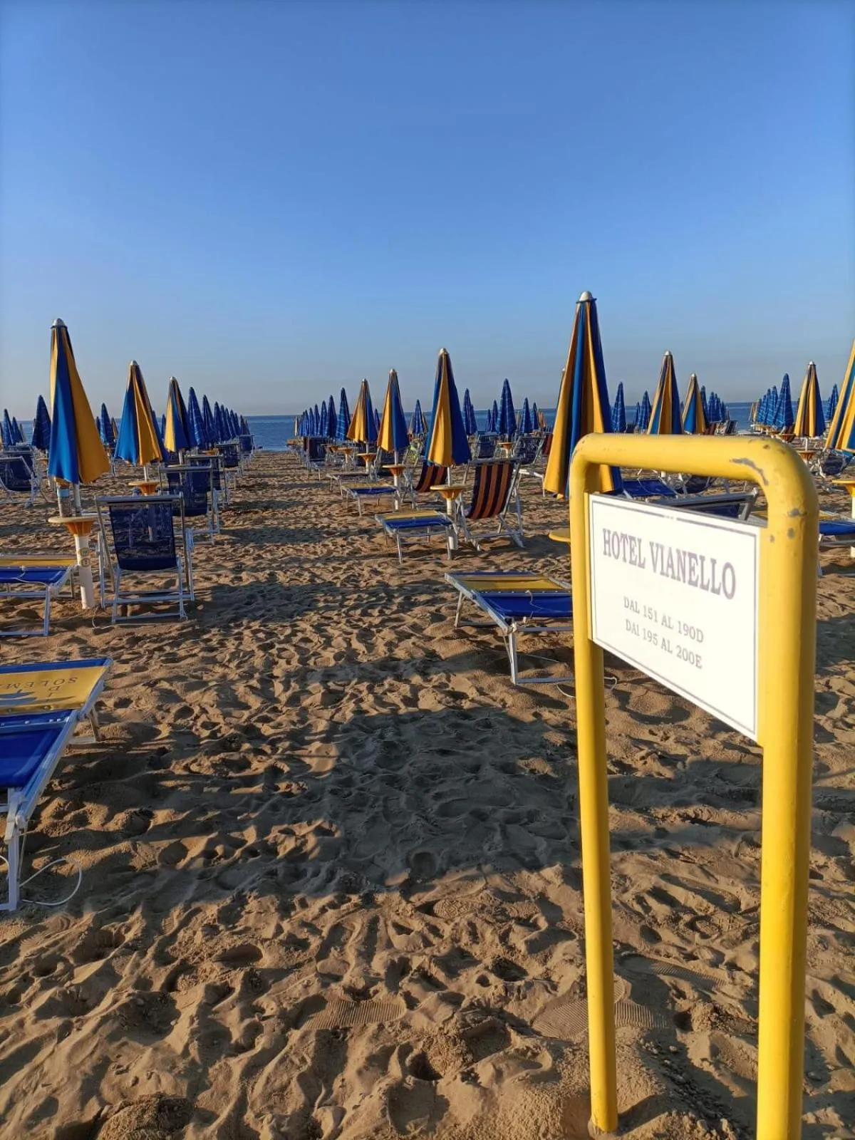 Beach in Hotel Vianello