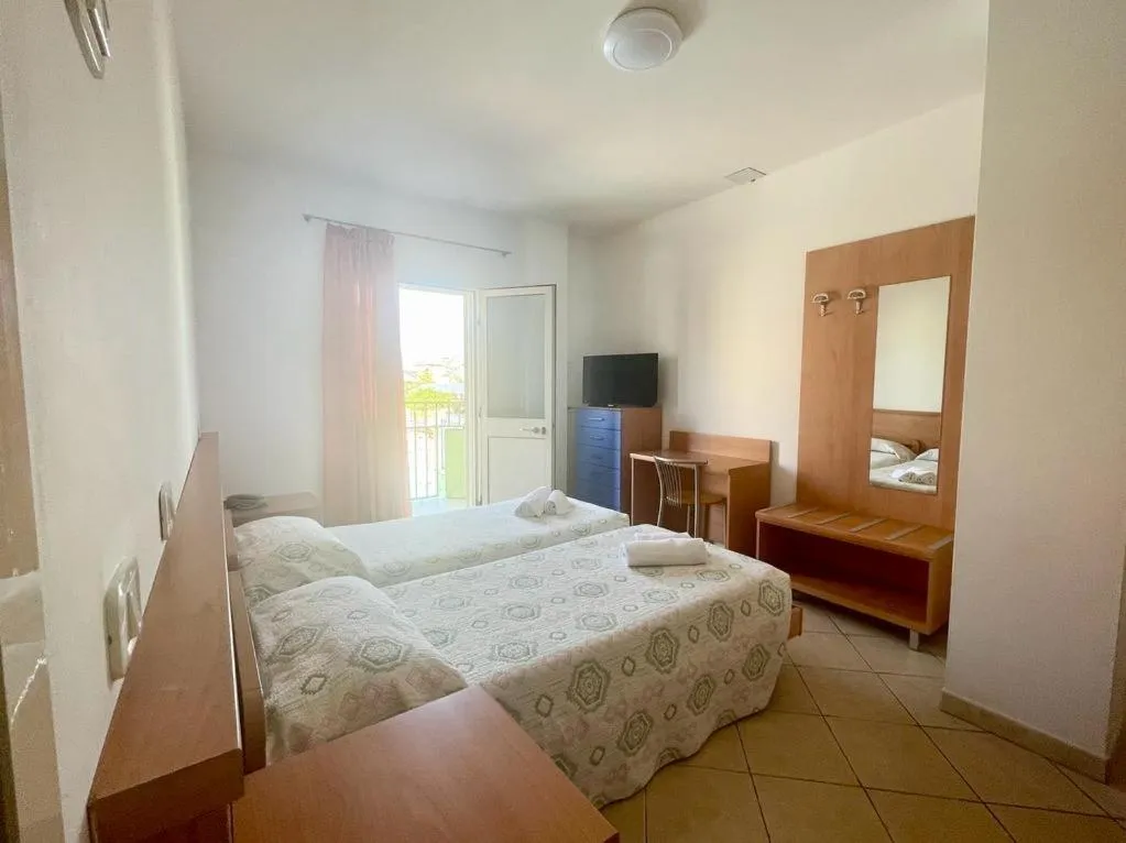 Bed in Hotel Vianello