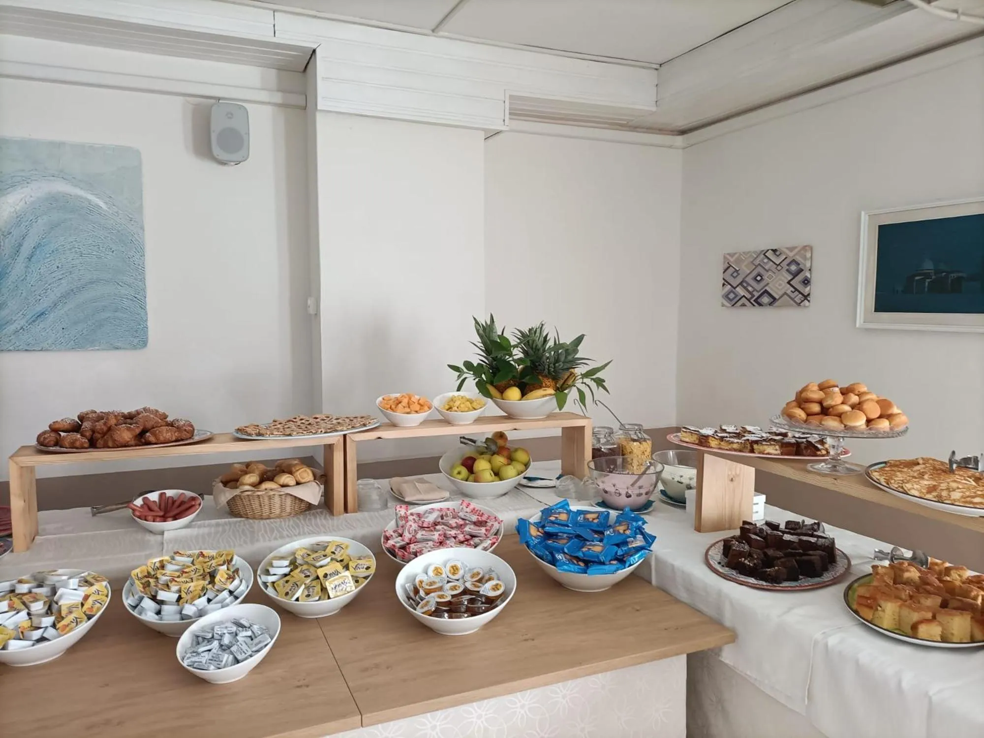 Food and drinks in Hotel Vianello