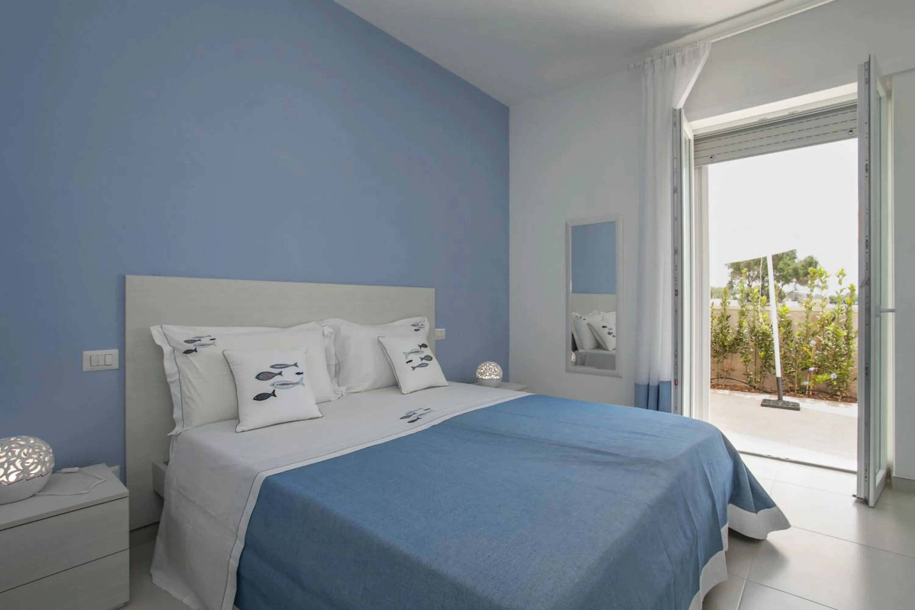 Bedroom, Bed in Filo di Vento by Le Dune Villas