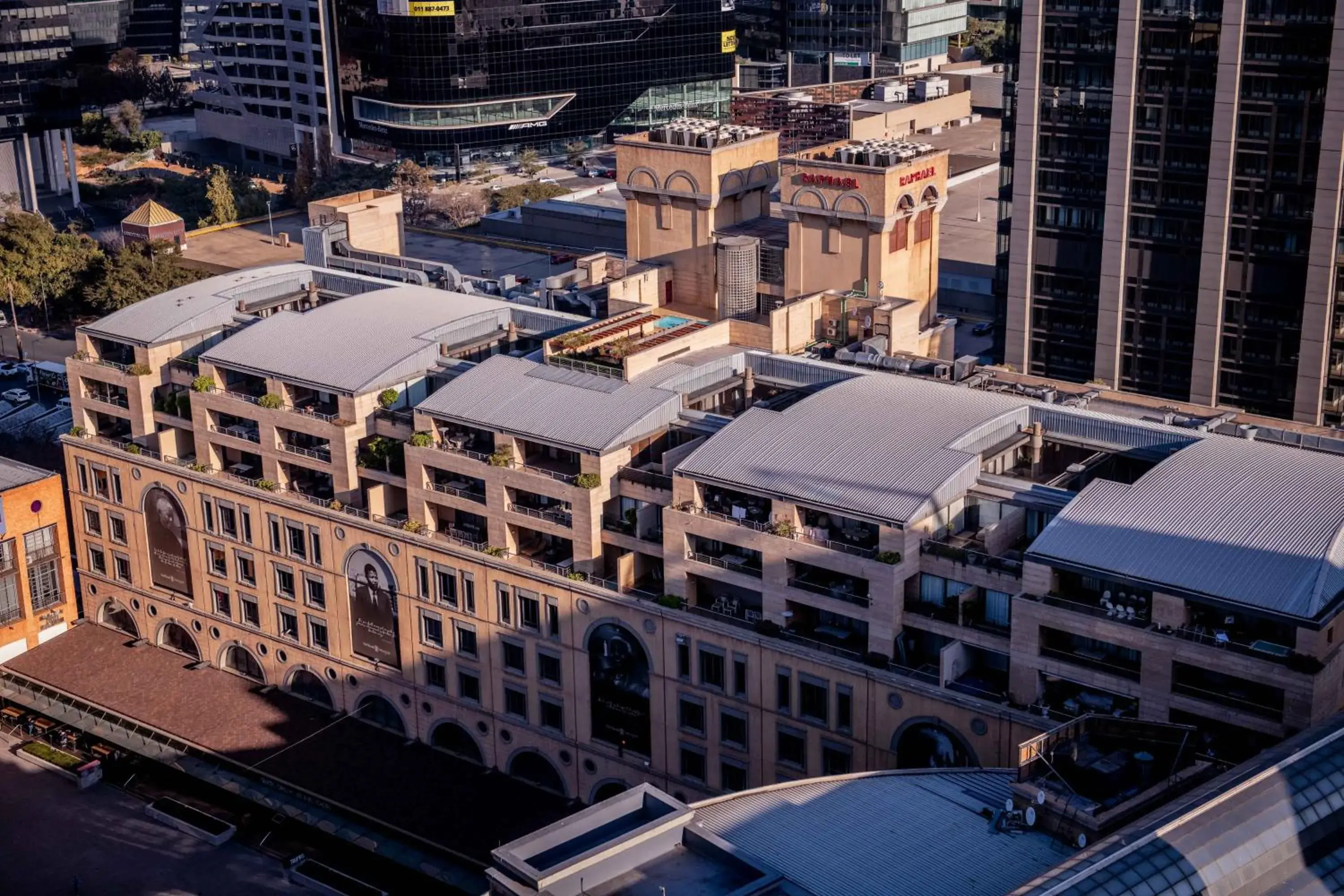 Property building in Raphael Suites Property building in Raphael Suites