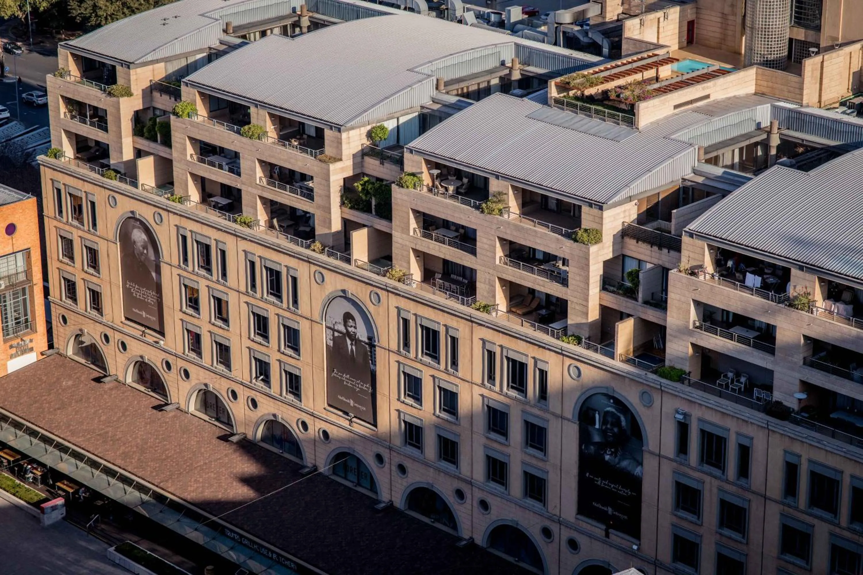 Property building in Raphael Suites