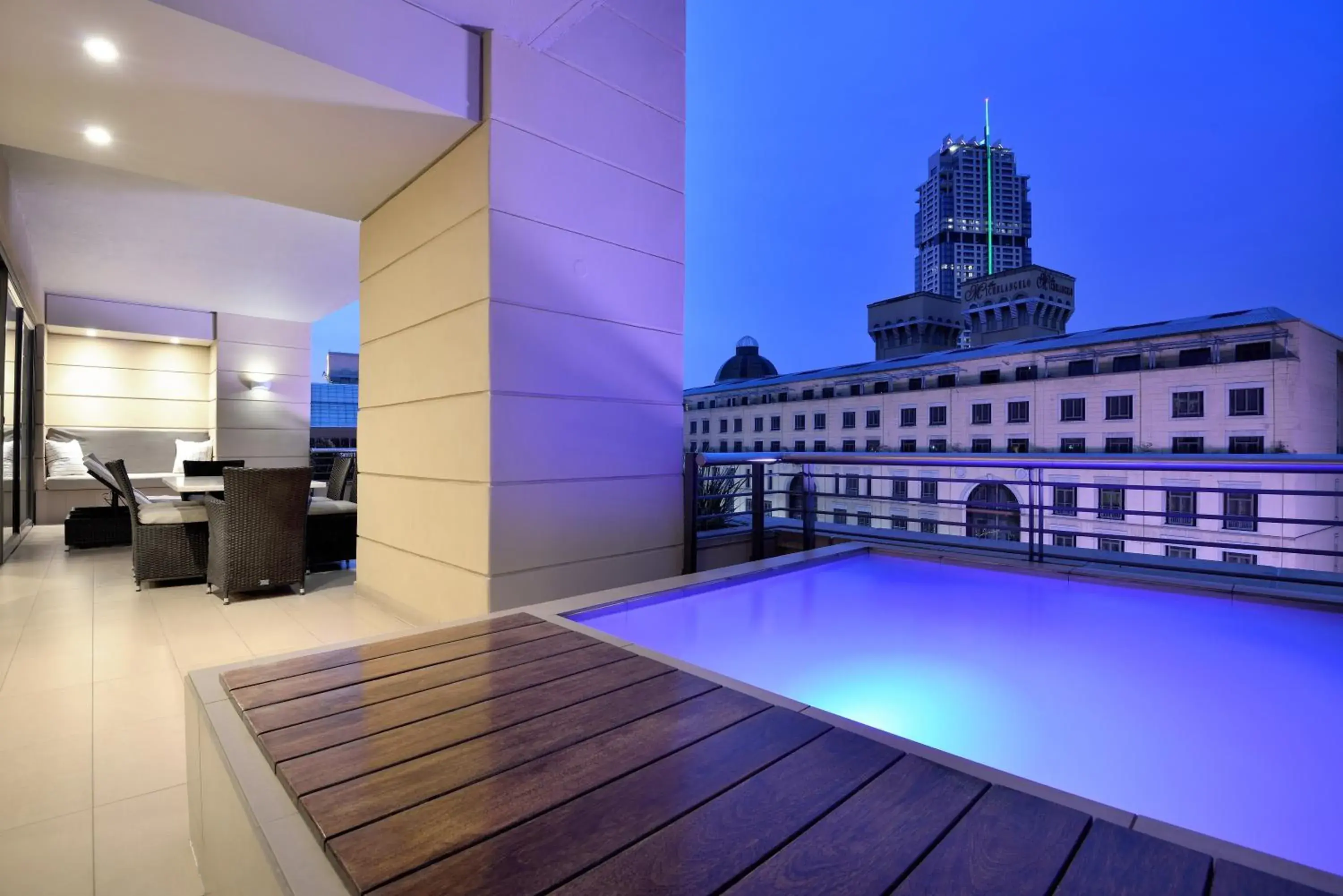 Swimming pool in Raphael Suites Swimming pool in Raphael Suites