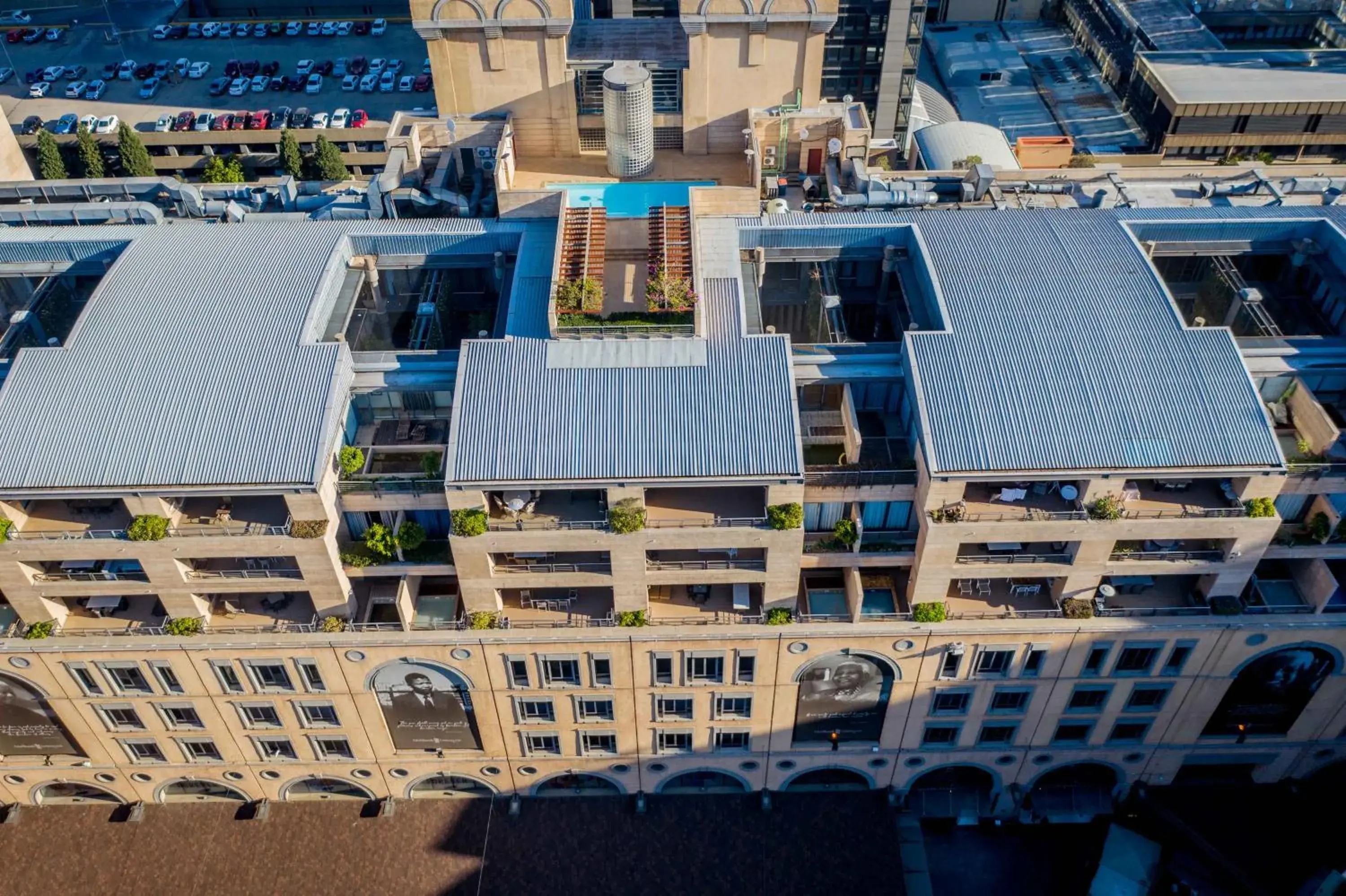 Bird's eye view in Raphael Suites Bird's eye view in Raphael Suites