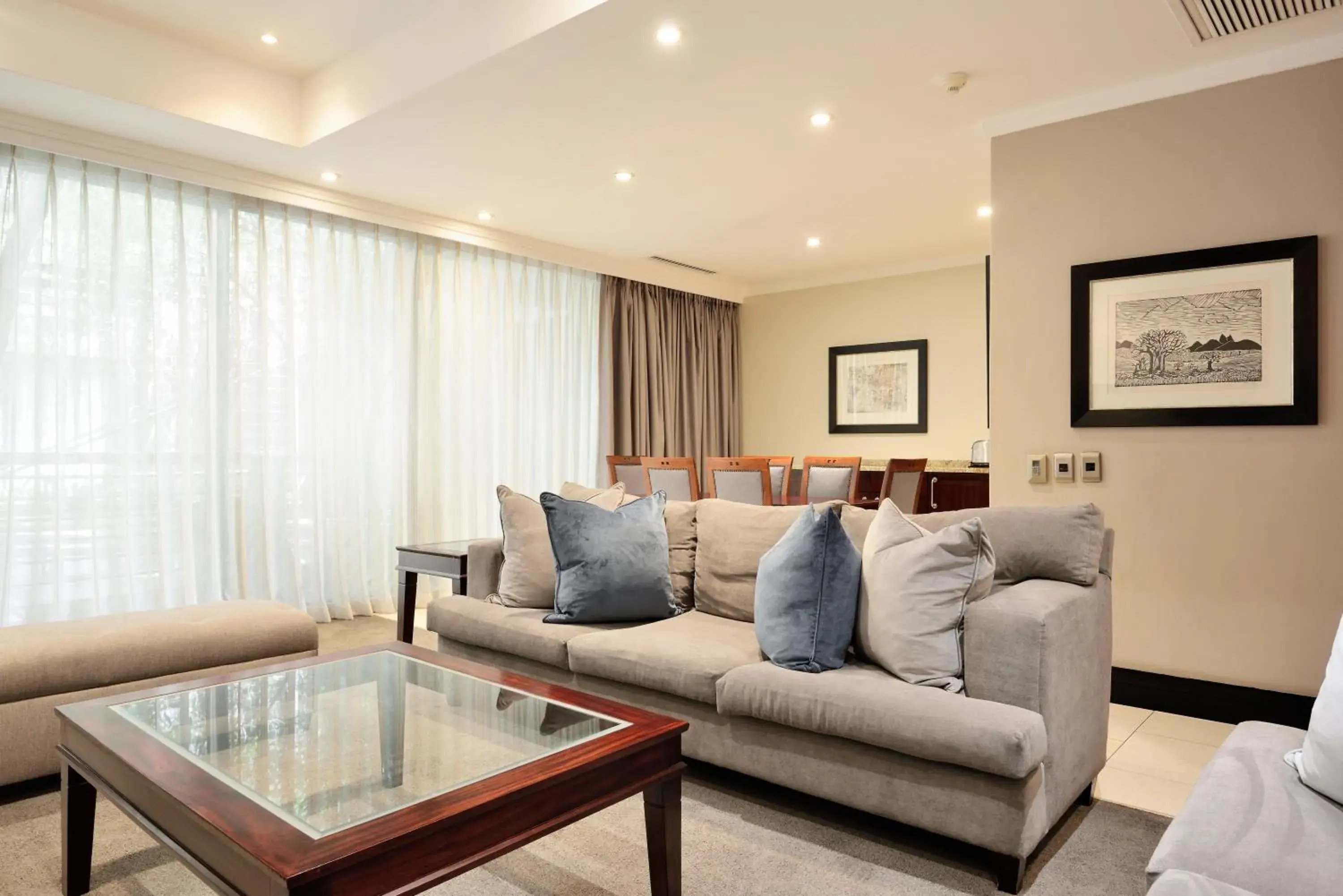 Living room in Raphael Suites Living room in Raphael Suites