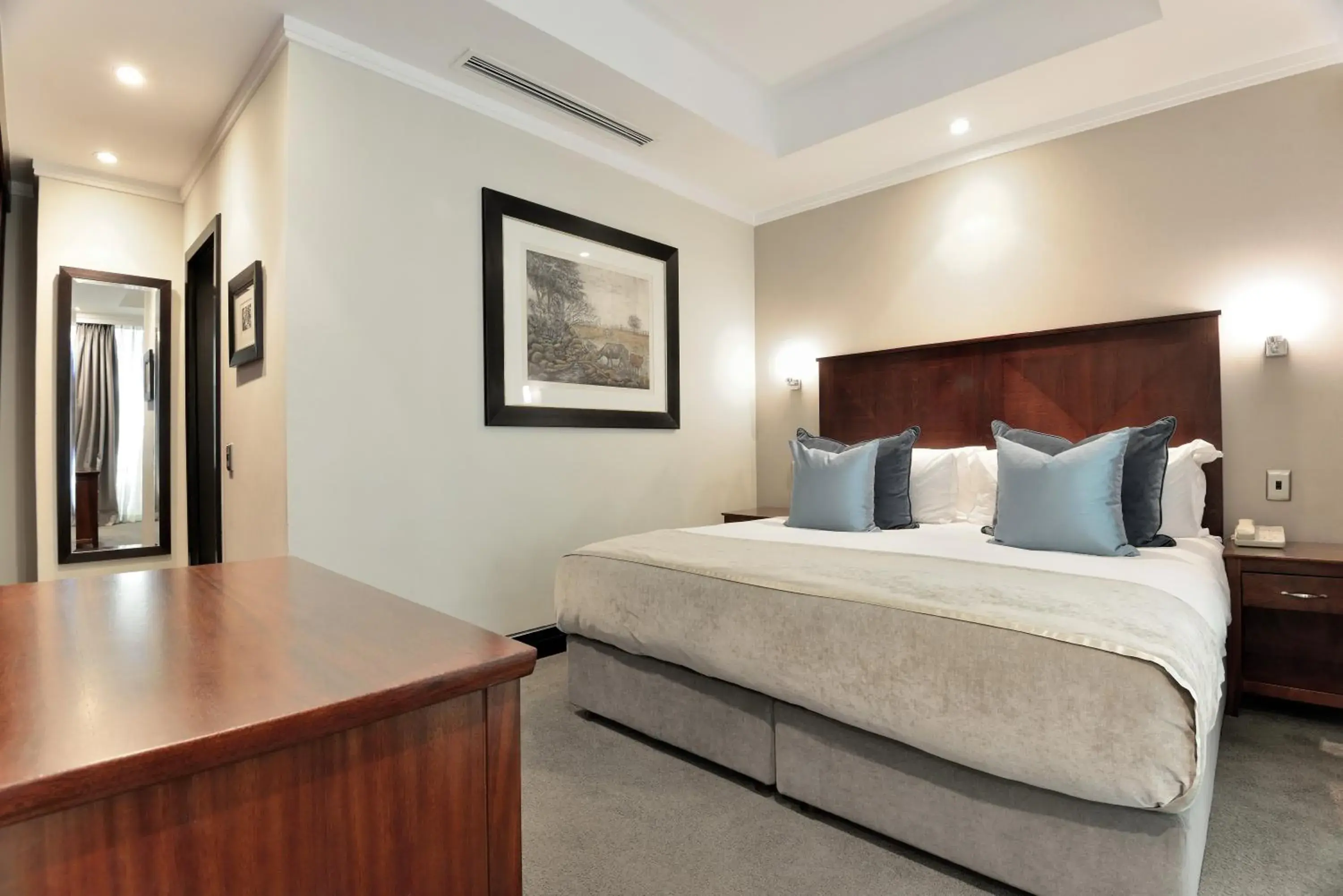 Bed in Raphael Suites Bed in Raphael Suites