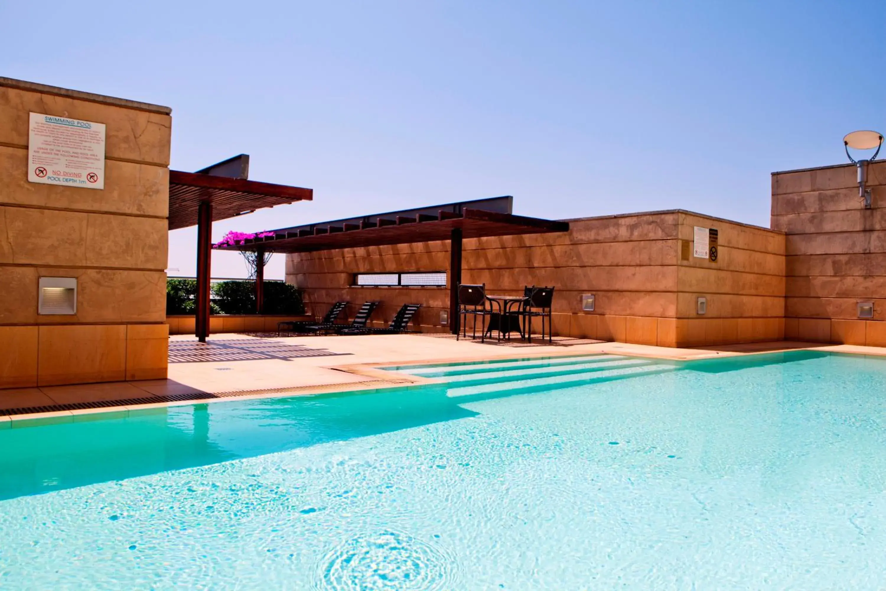 Swimming pool in Raphael Suites Swimming pool in Raphael Suites