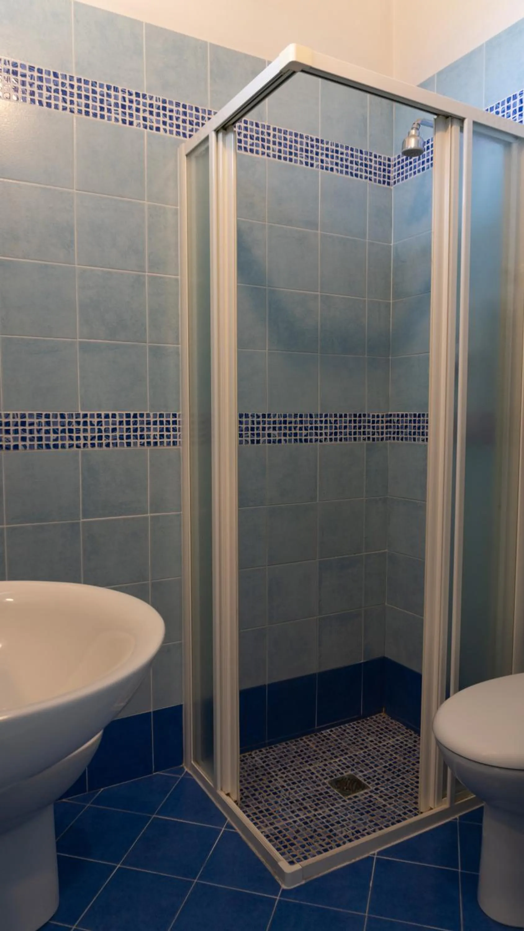 Shower in B&B Hotel Villa Nora