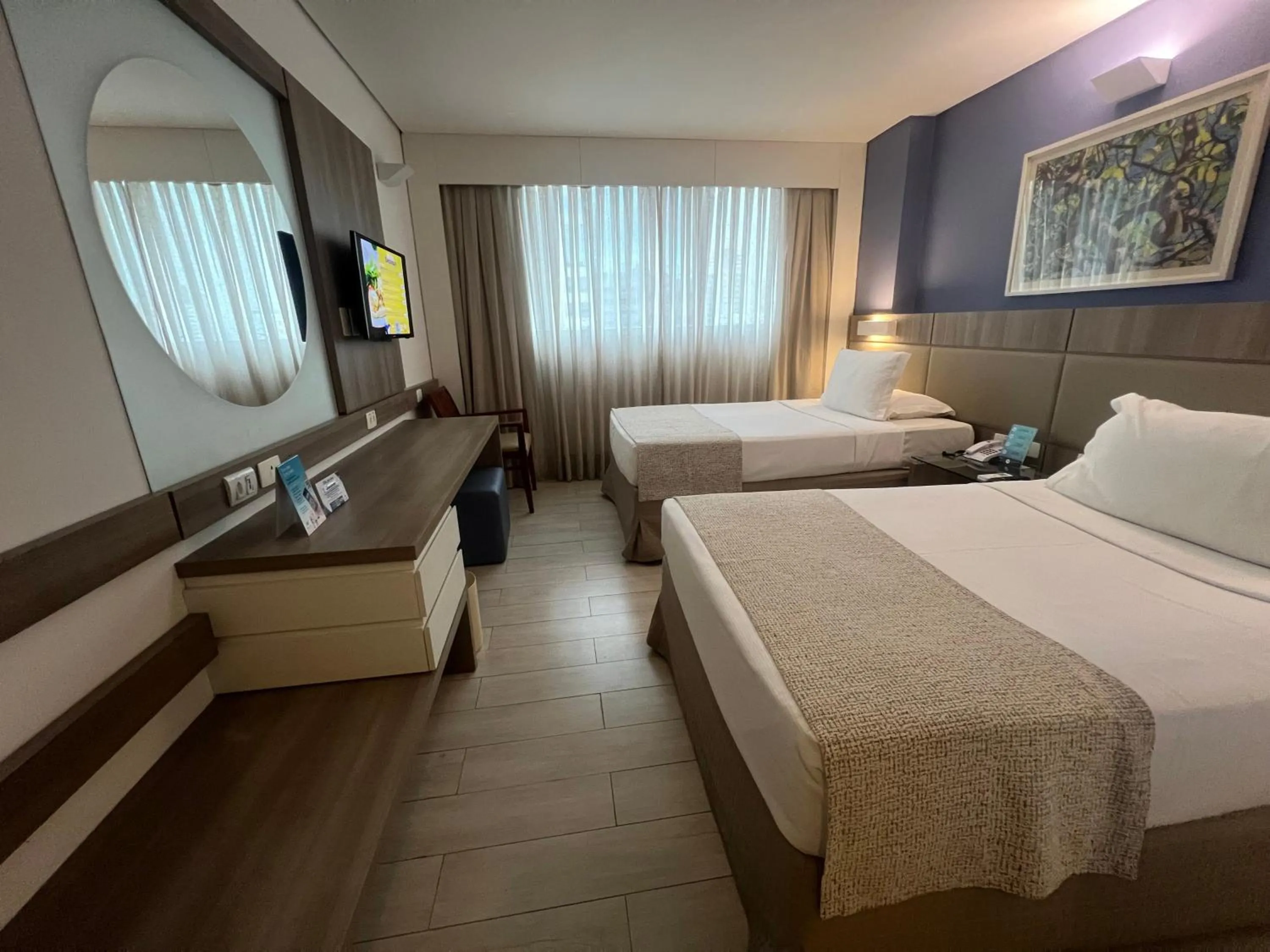 Bed in Mar Hotel Conventions