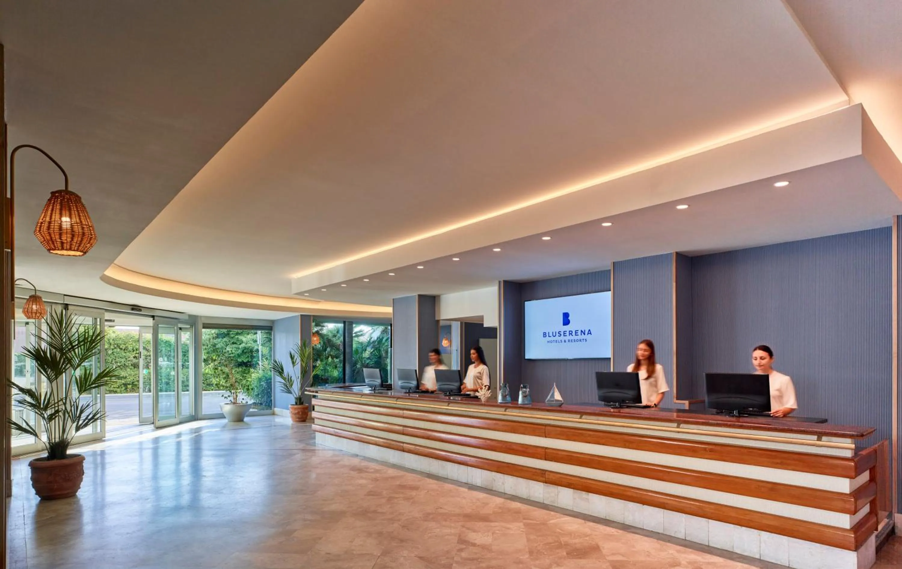 Lobby or reception in Serena Majestic Residence