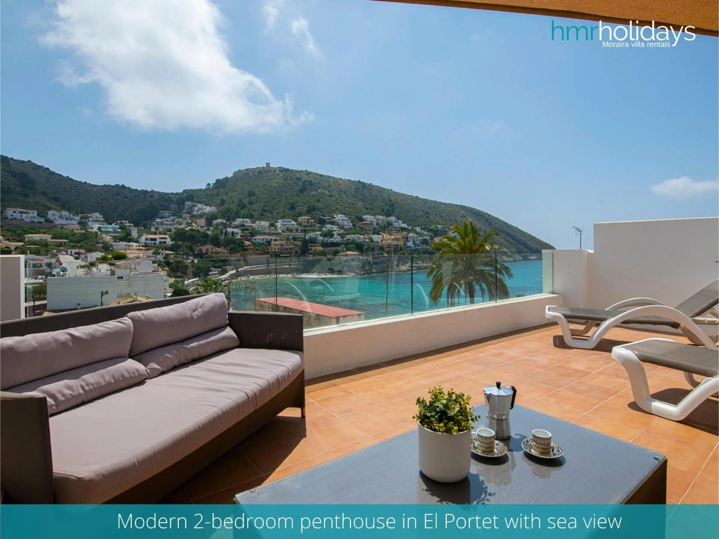 Balcony/Terrace in Penthouse Guatipiti - HMR Holidays