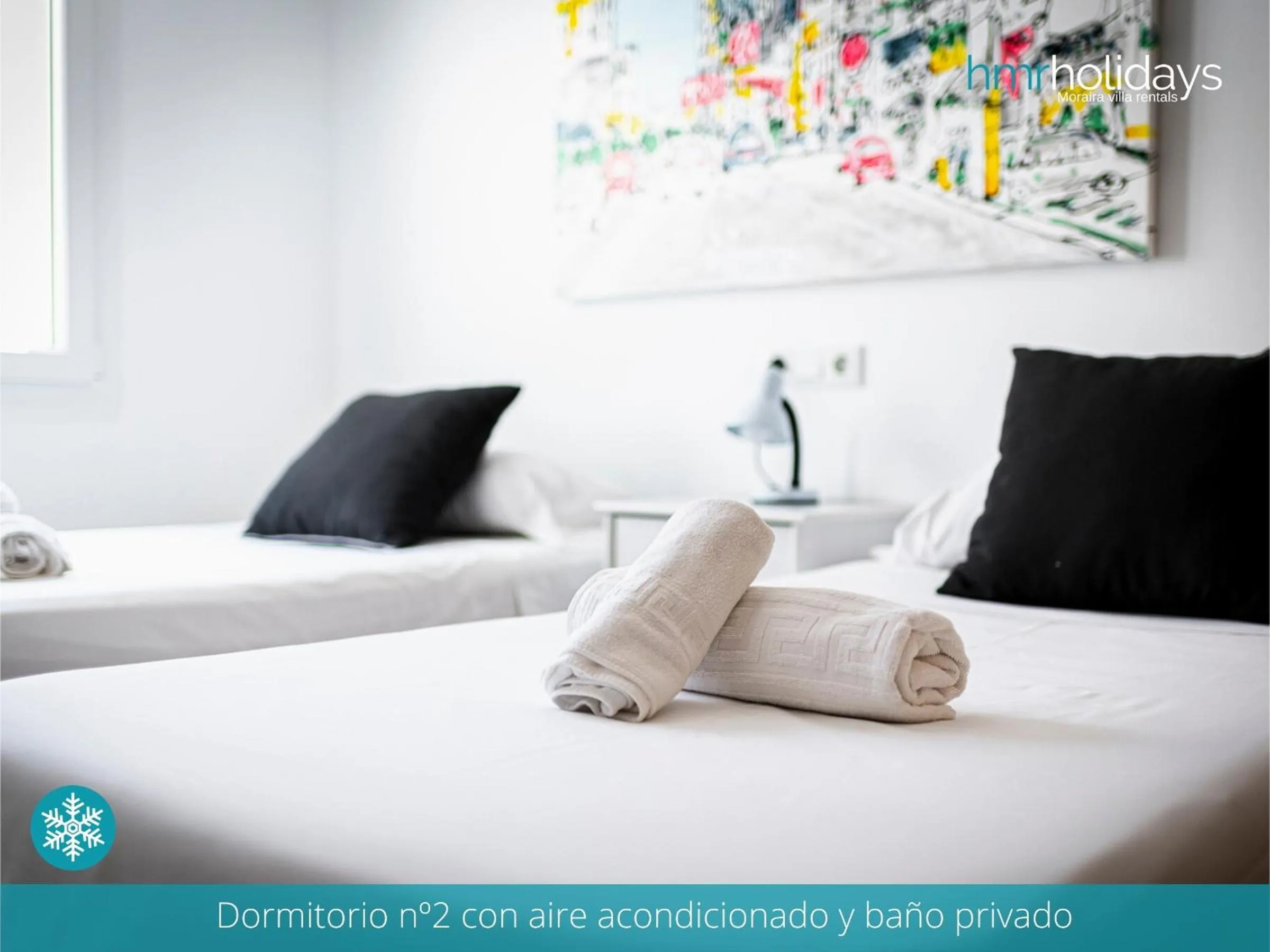 Bed in Penthouse Guatipiti - HMR Holidays