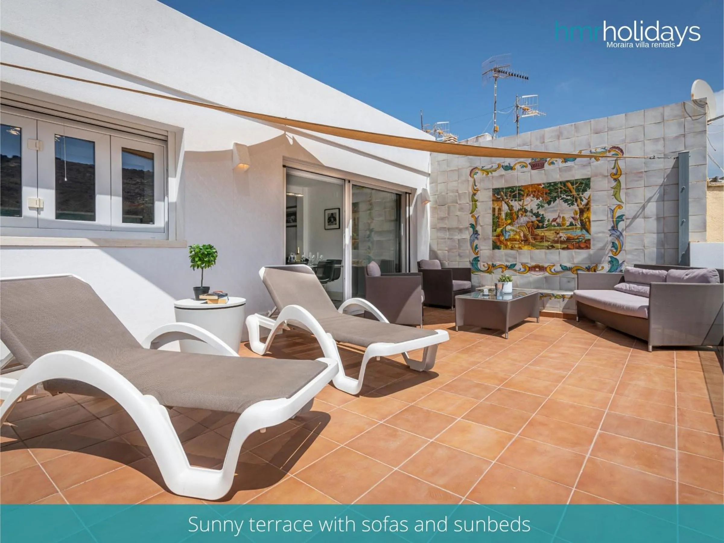 Balcony/Terrace in Penthouse Guatipiti - HMR Holidays