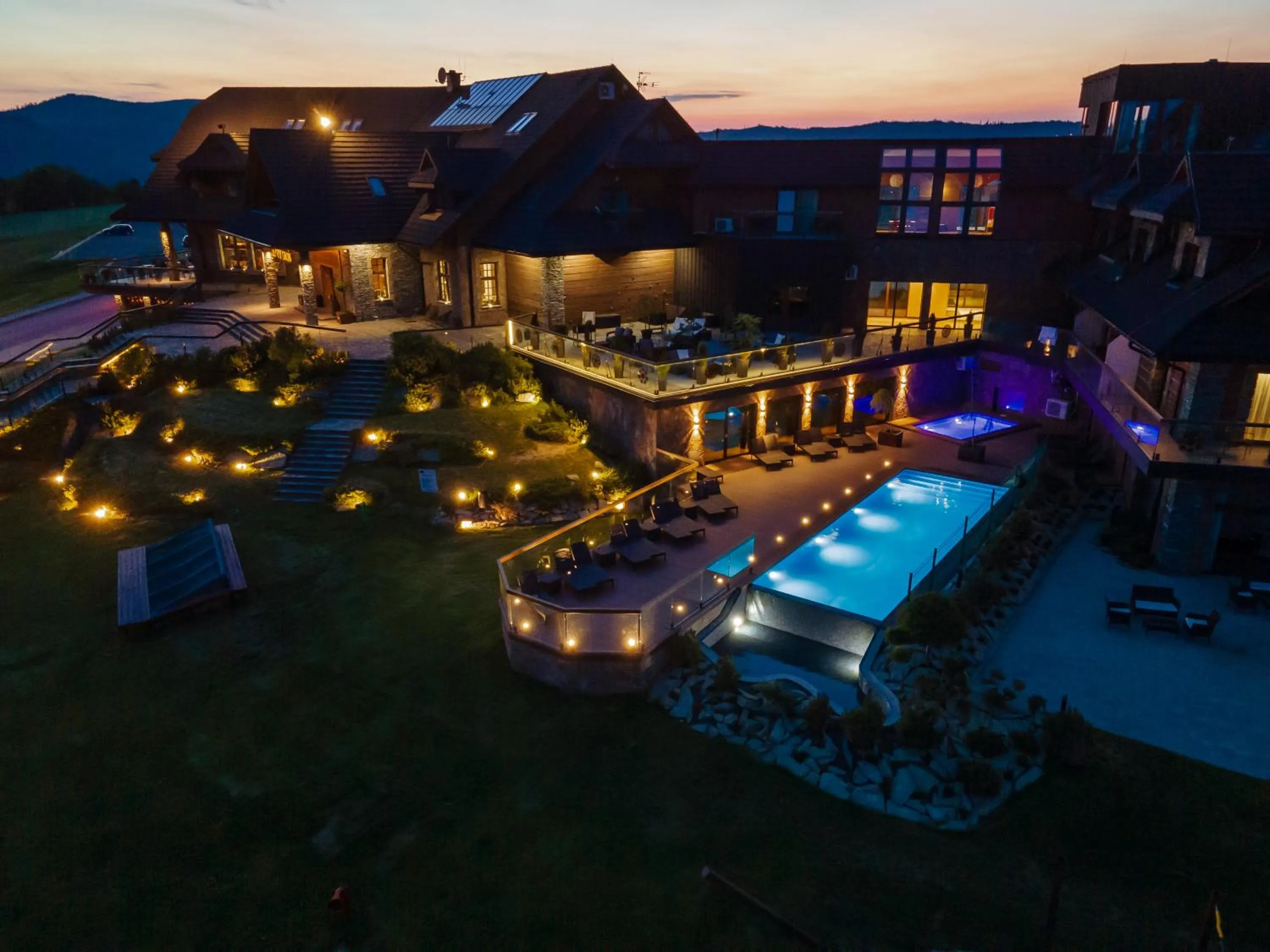 Bird's eye view in Złoty Groń Resort & Spa